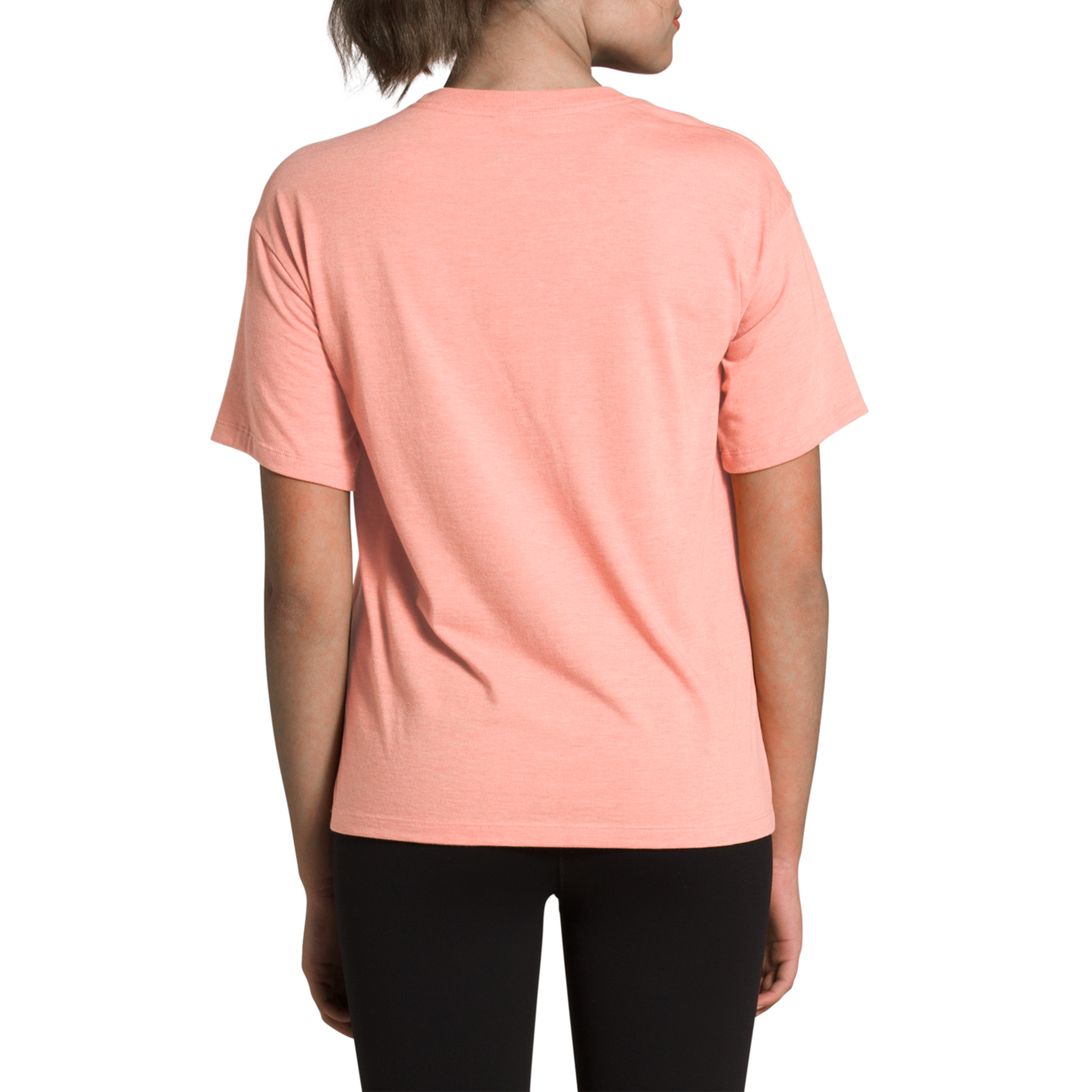 Camiseta Ss Half Dome para mujer color rosado
