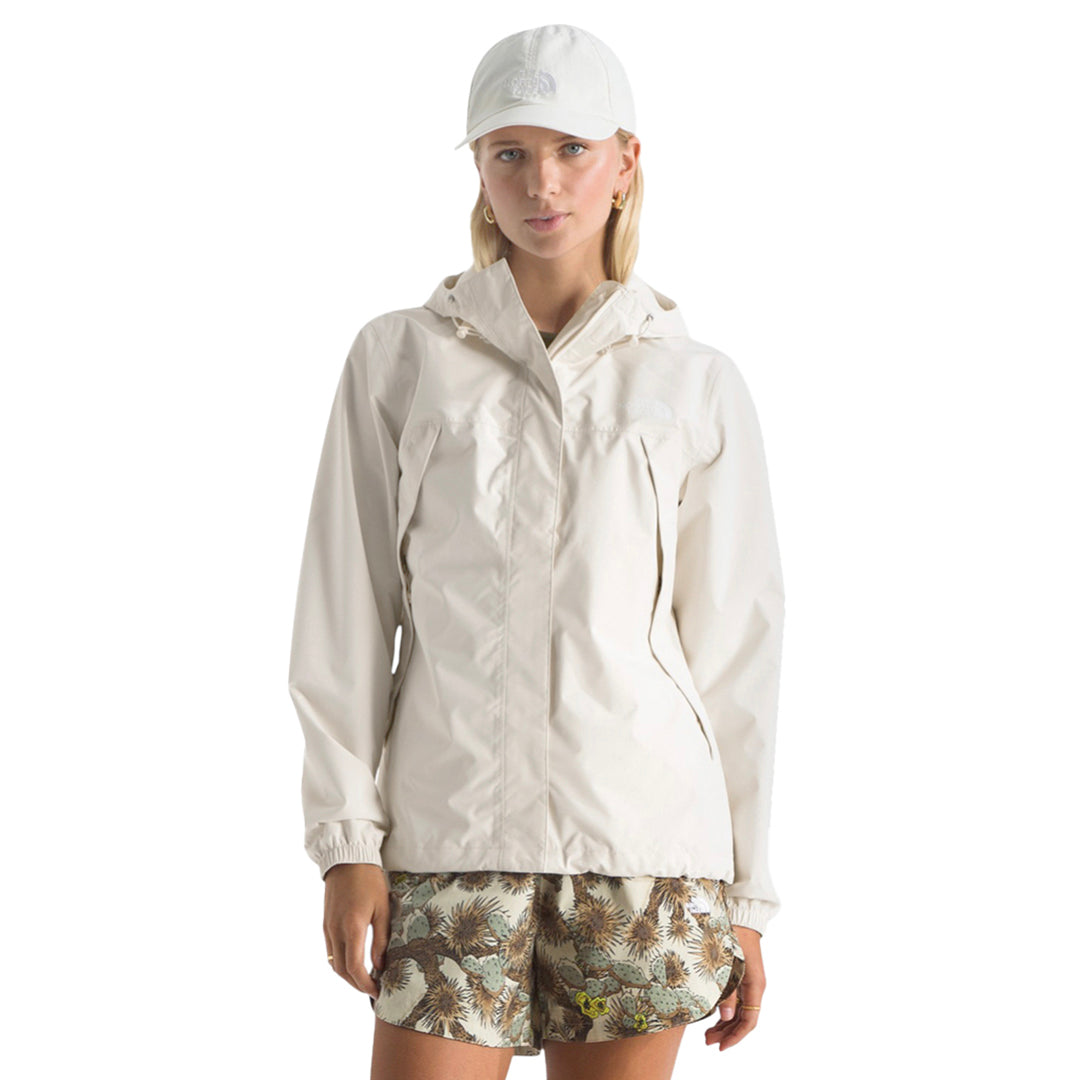 Chaqueta impermeable Antora Rain para mujer color crema