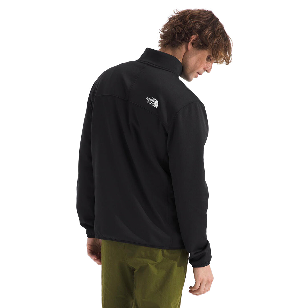 Chaqueta Crest 1/4 para hombre color negro