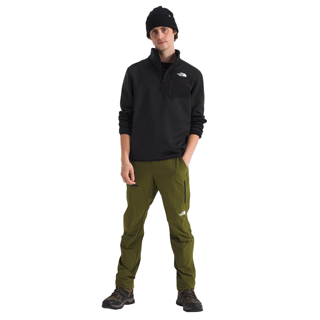 Chaqueta Crest 1/4 para hombre color negro