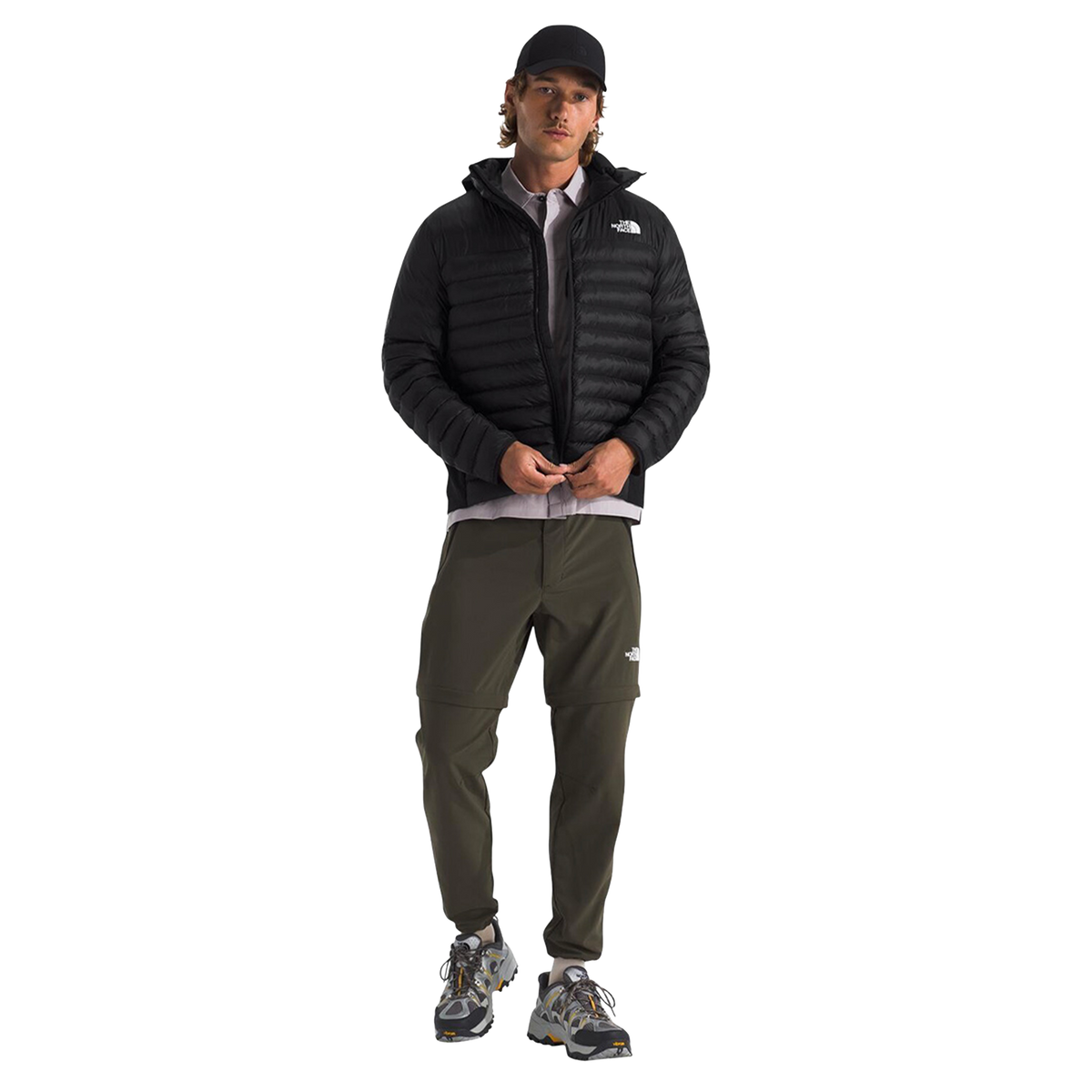 Chaqueta térmica Terra Peak Hybrid para hombre color negro