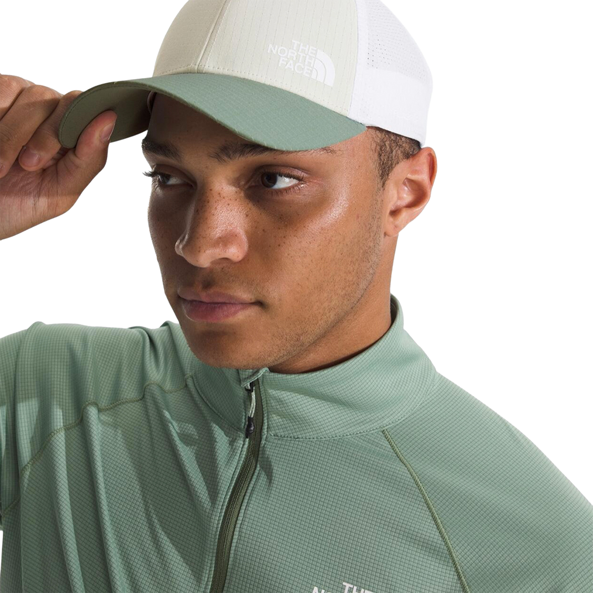 Gorra Summer Lt Trucker para unisex color beige y verde