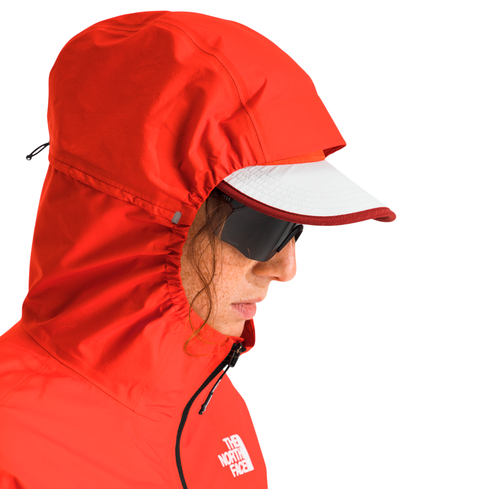 Chaqueta impermeable Summit para mujer color rojo