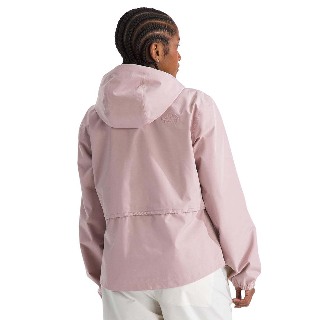 Chaqueta impermeable Daybreak para mujer color rosado
