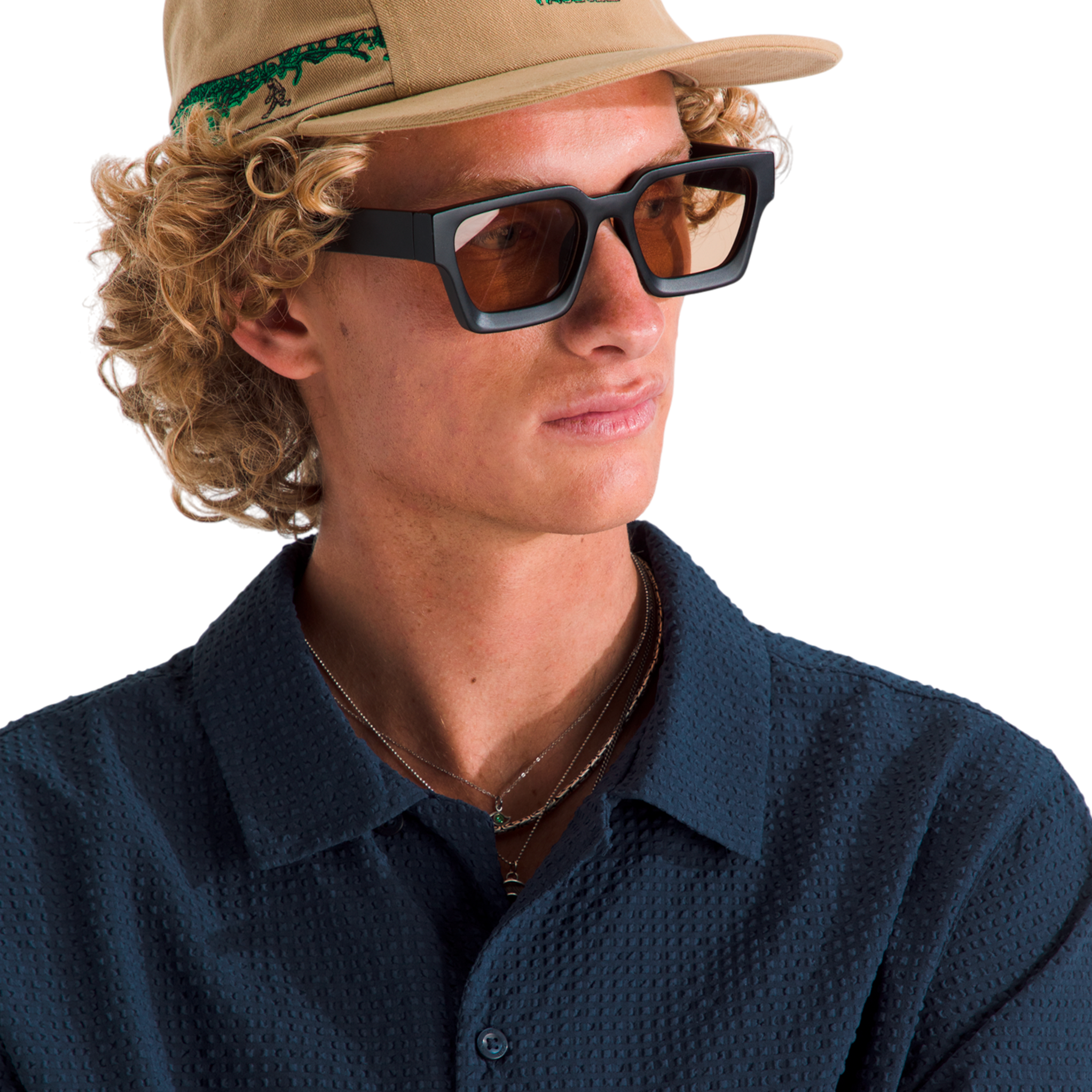 Camisa Pacific para hombre color azul