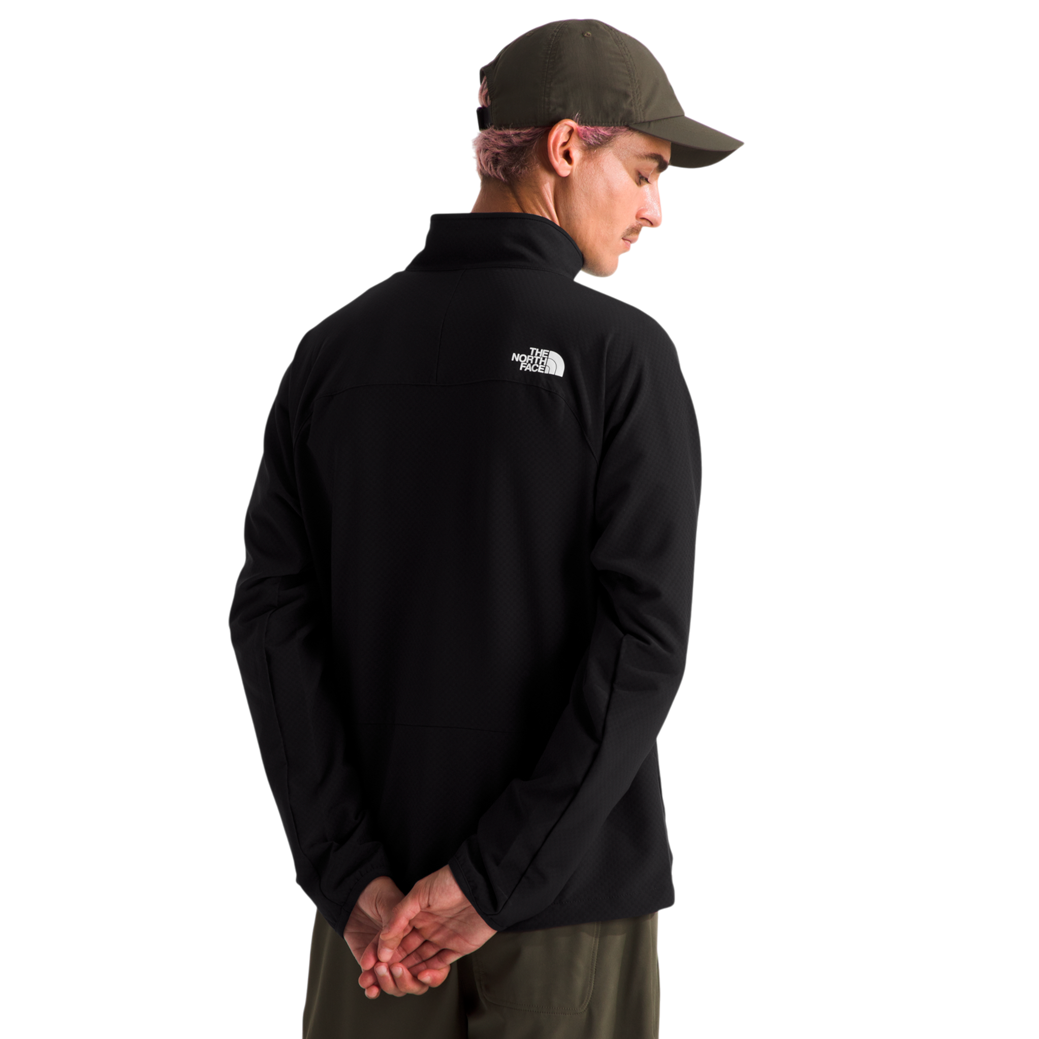 Chaqueta rompeviento Tek Appro para hombre color negro
