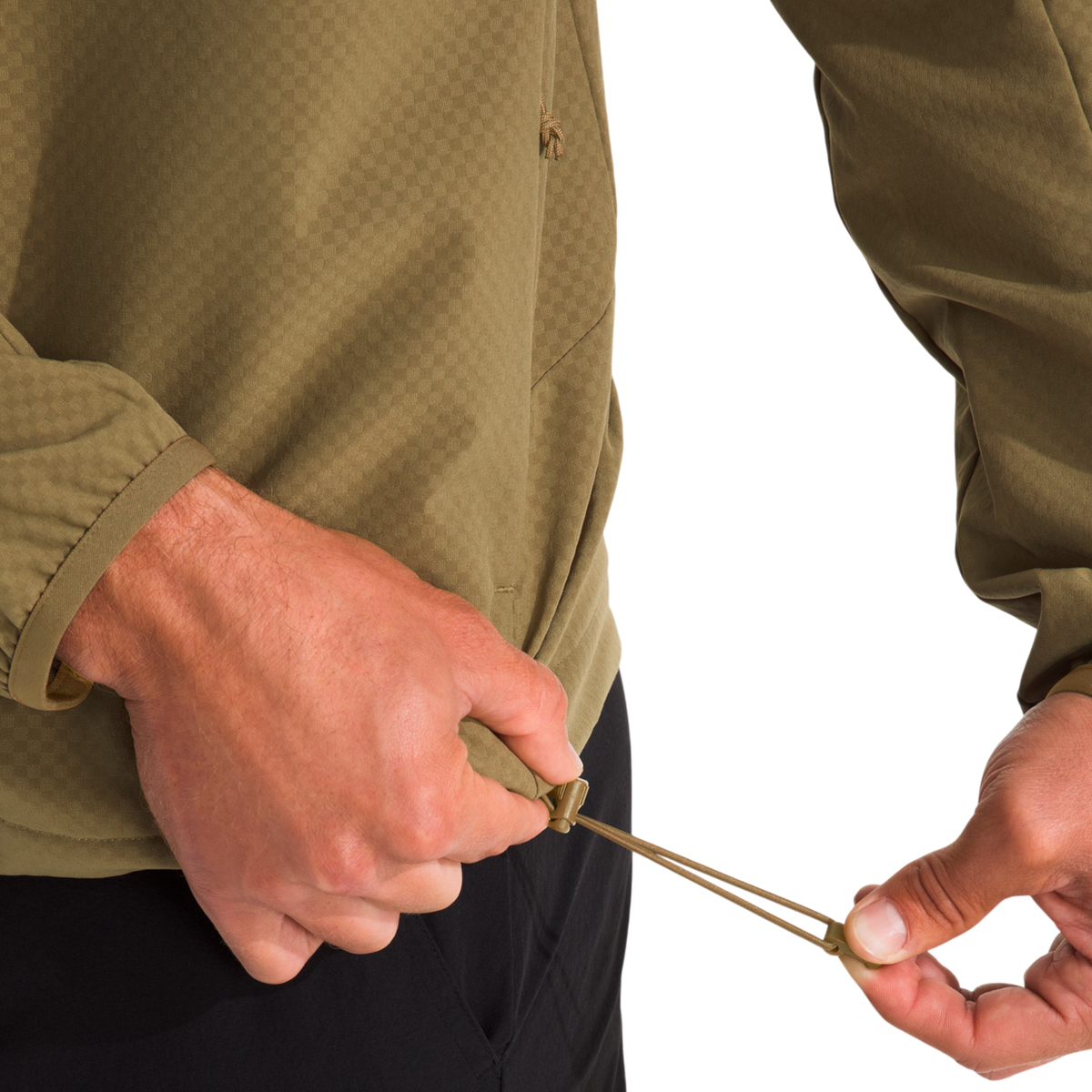 Chaqueta rompeviento Tek Appro para hombre color verde