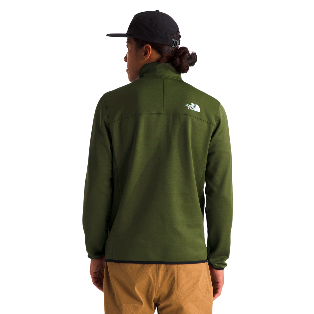 Chaqueta fleece Crest para hombre color verde