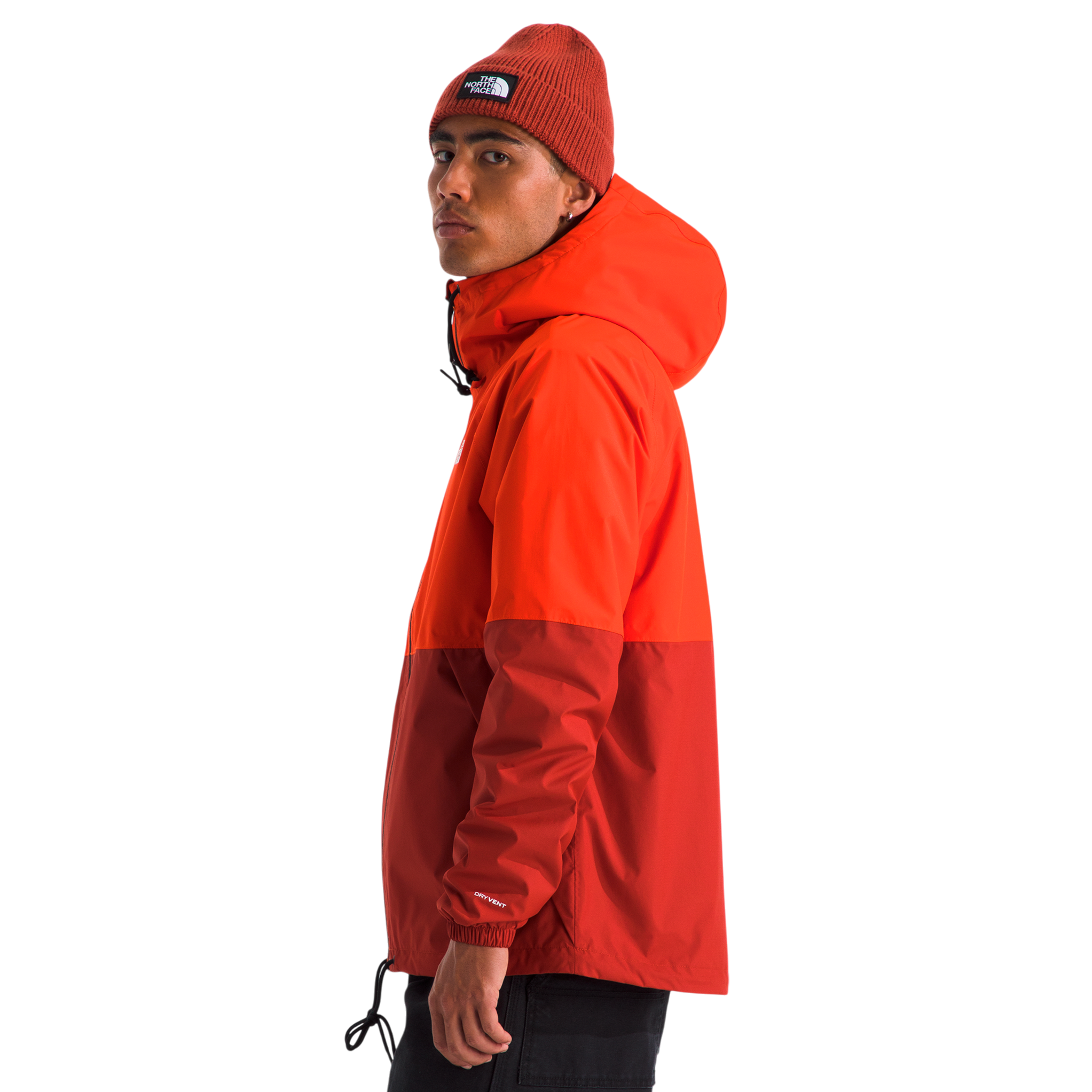 Chaqueta impermeable Antora para hombre color rojo
