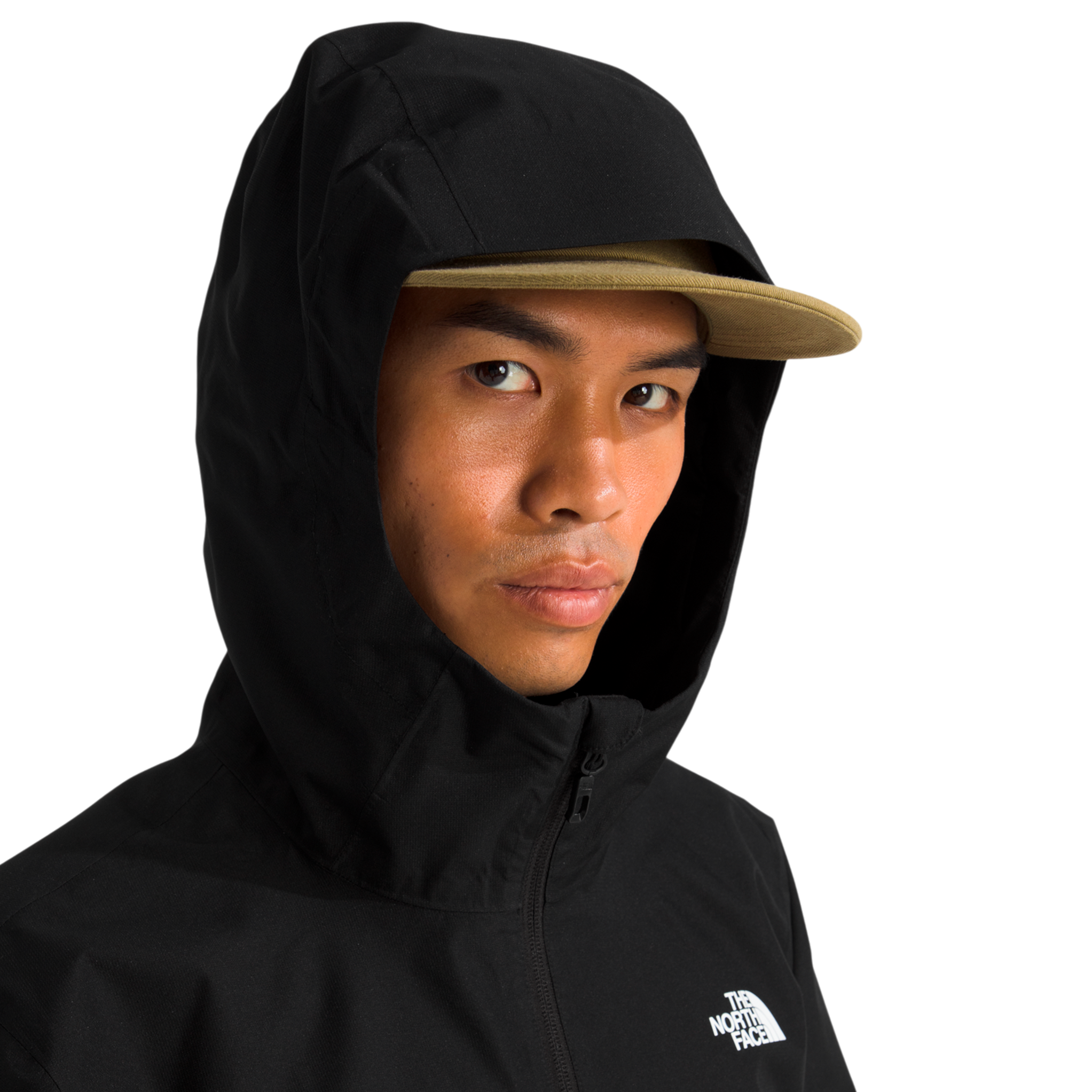 Chaqueta impermeable Quest Mo para hombre color negro