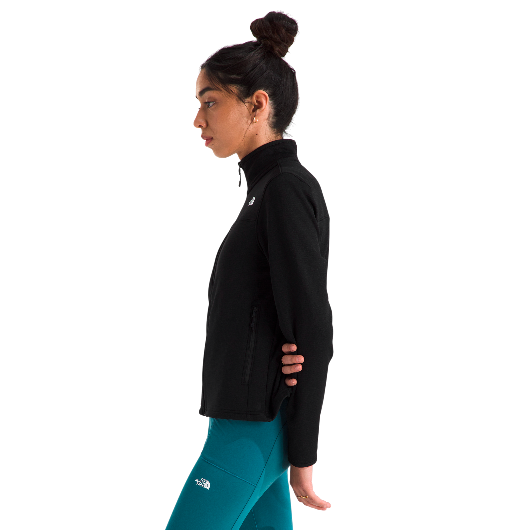 Chaqueta Cedar Trail para mujer color negro