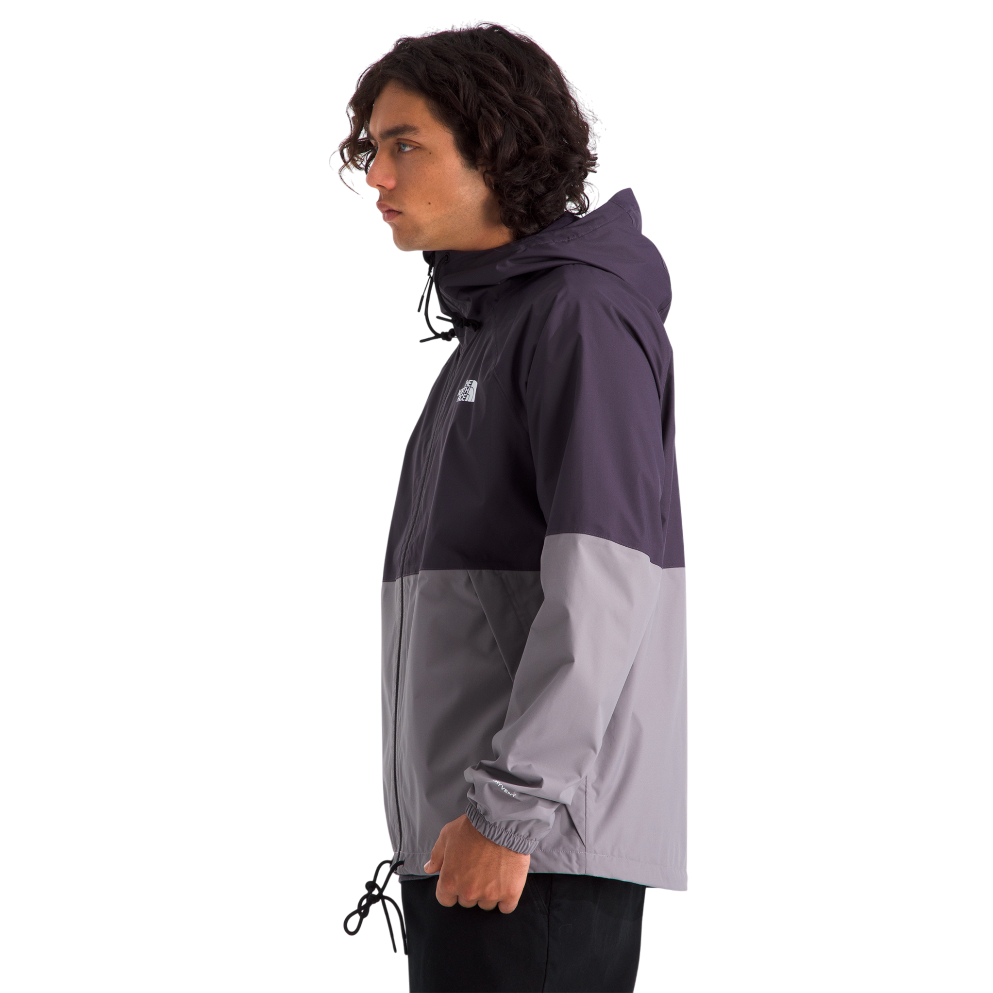 Chaqueta impermeable Antora para hombre color gris