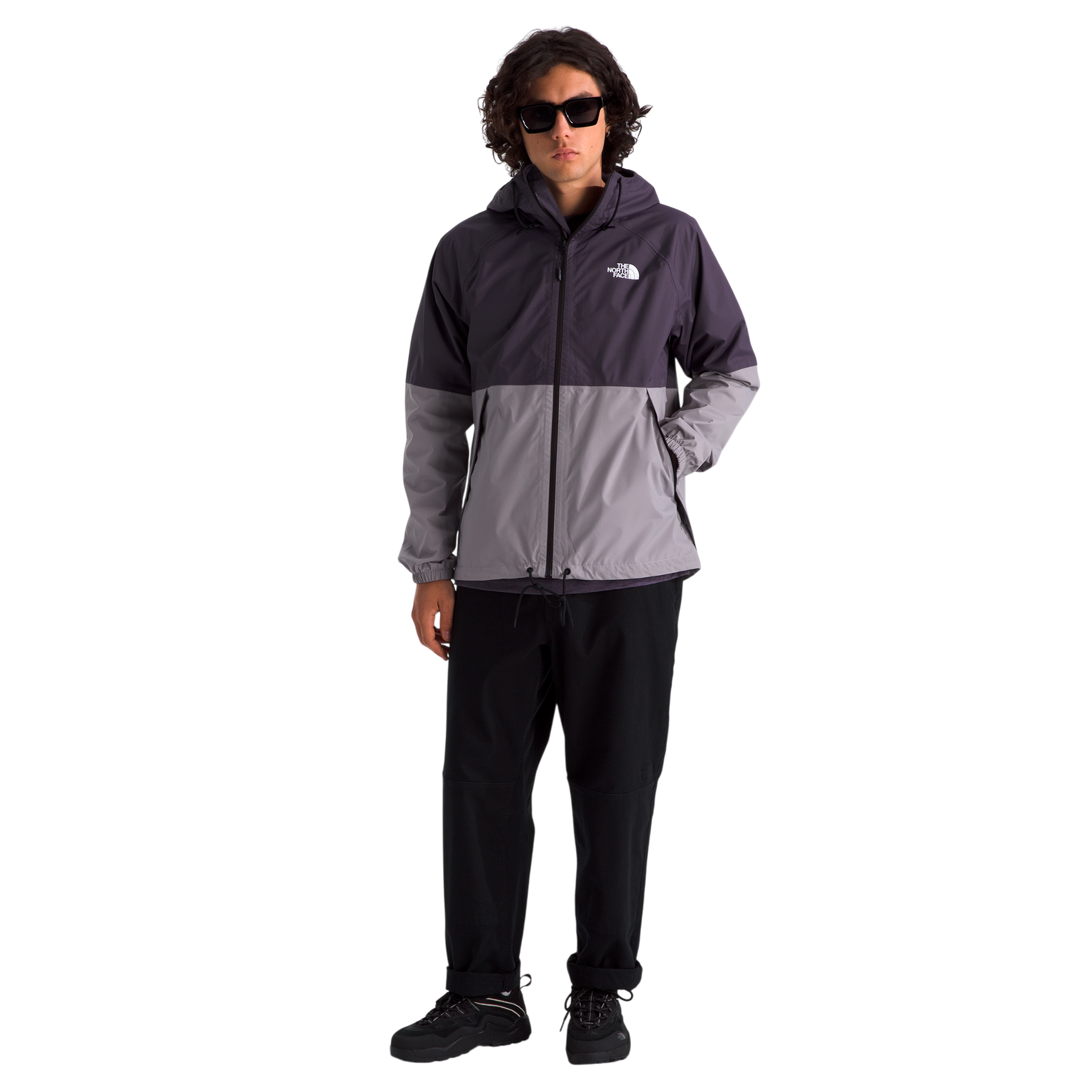 Chaqueta impermeable Antora para hombre color gris