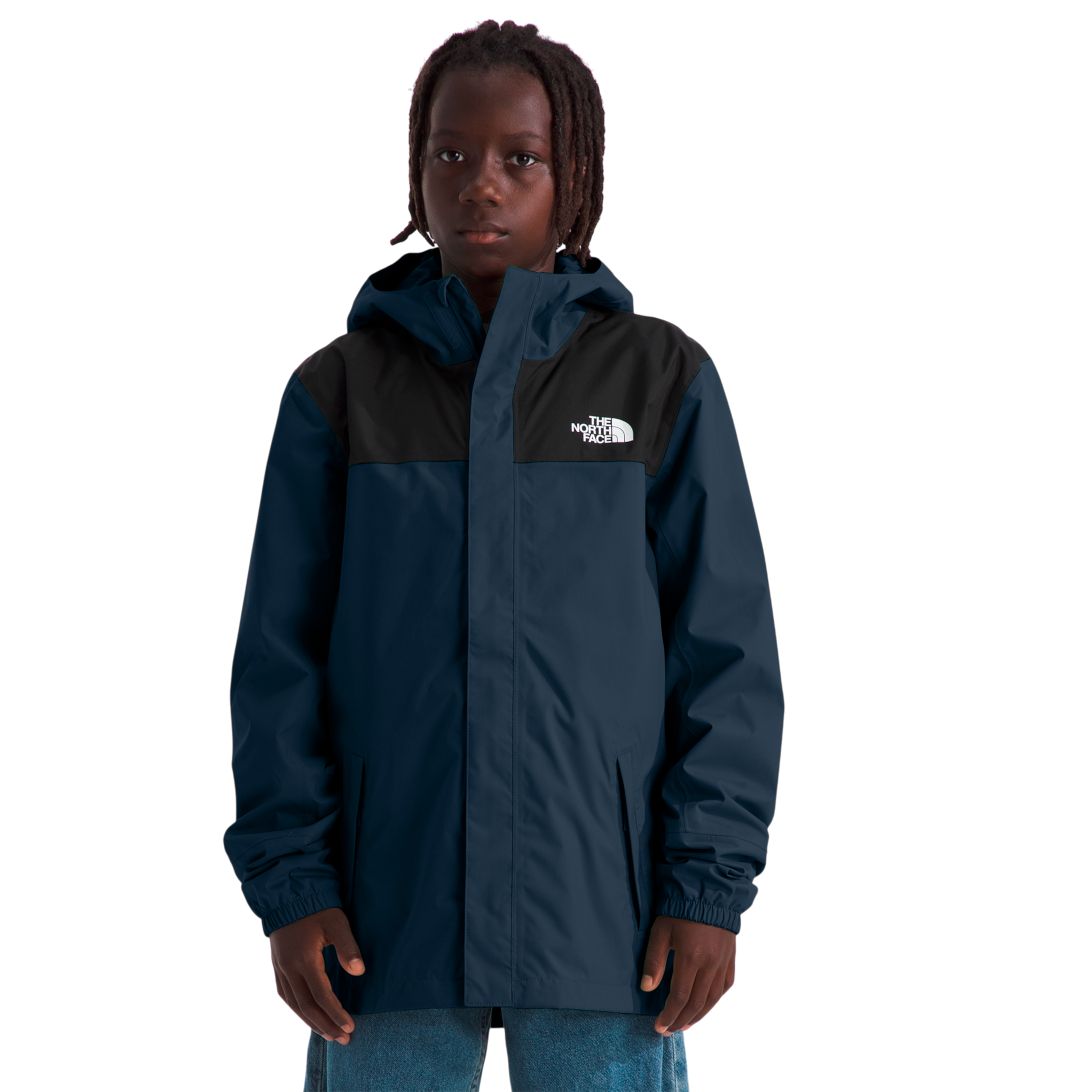 Chaqueta impermeable Antora para niño color azul