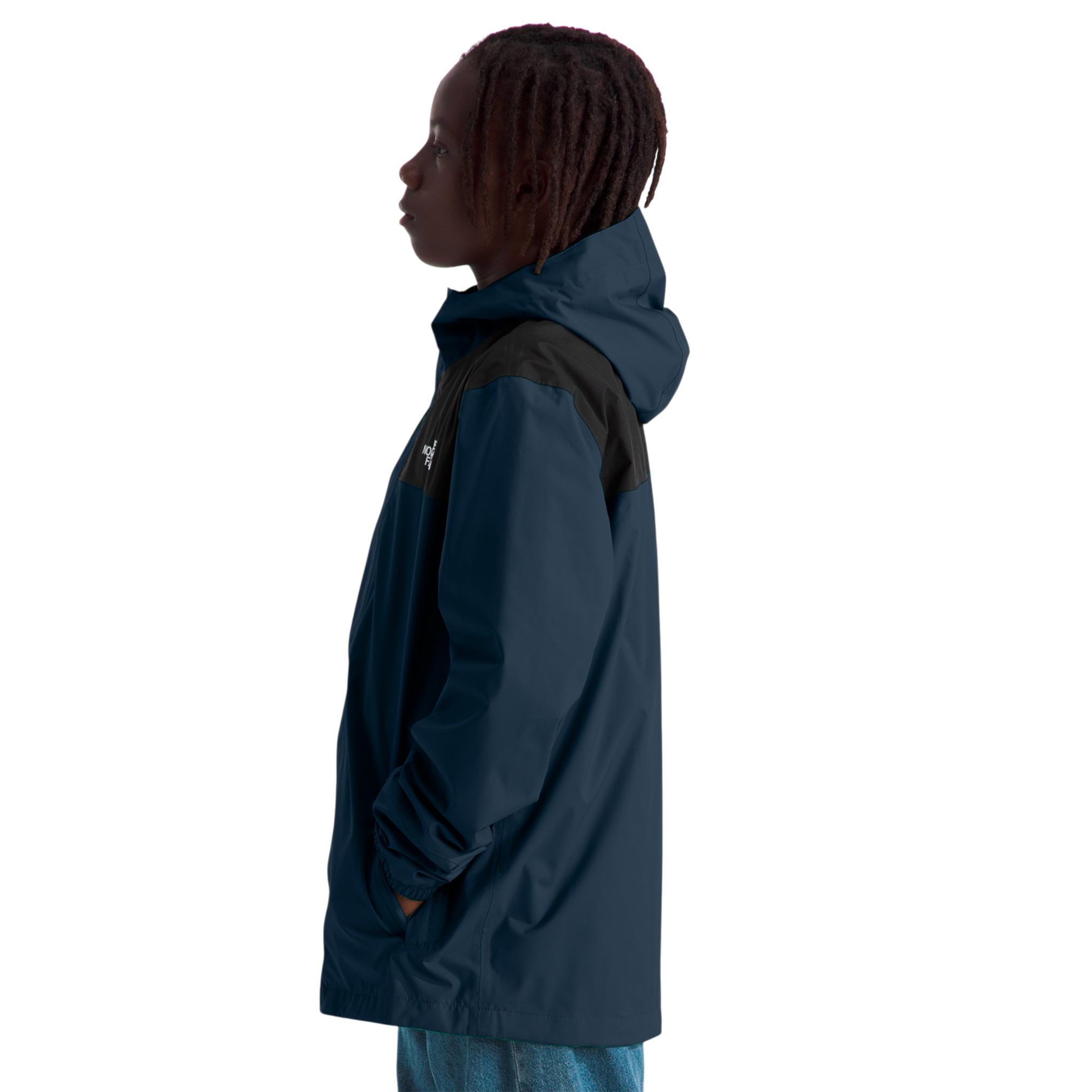 Chaqueta impermeable Antora para niño color azul