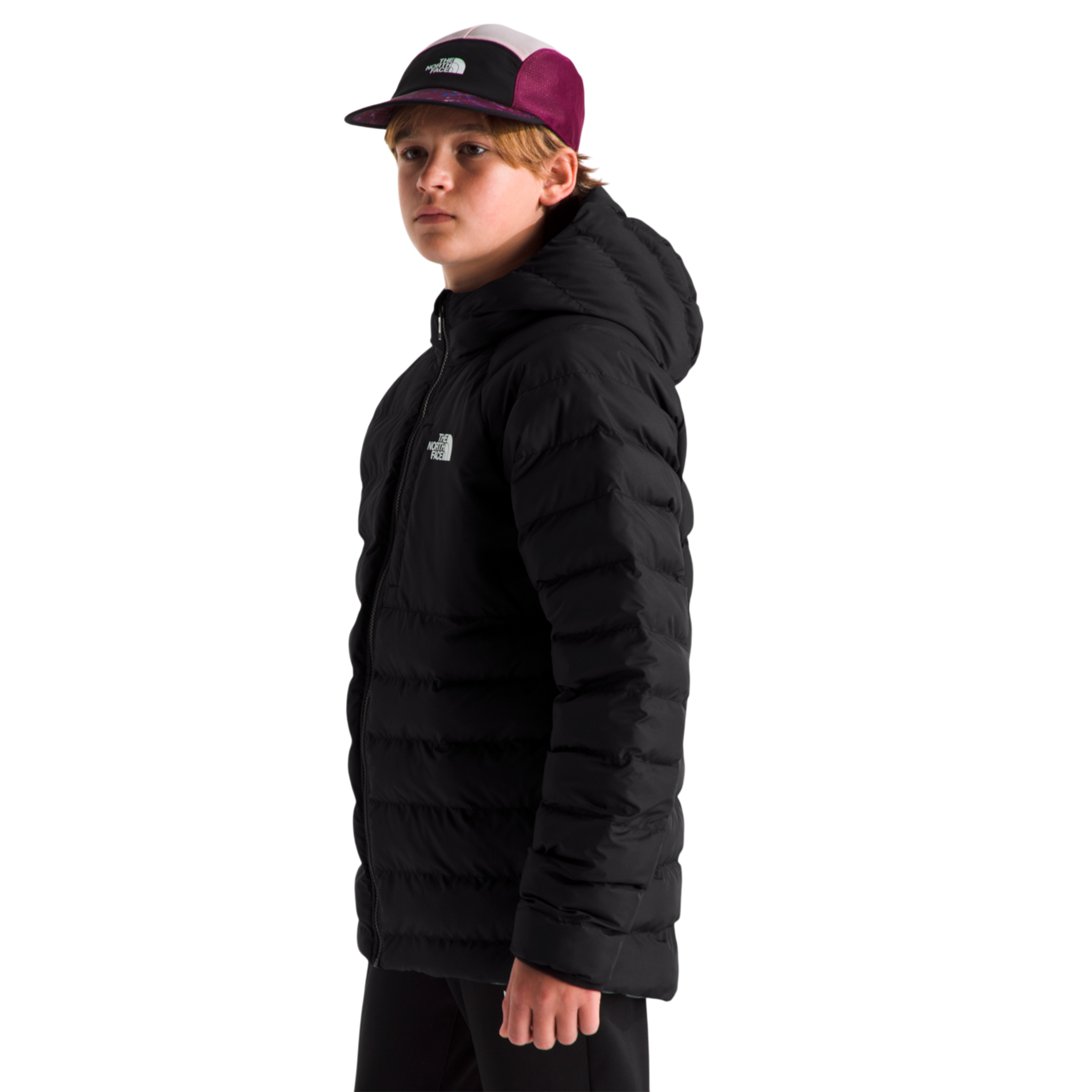 Chaqueta térmica Reversible para niño color negro