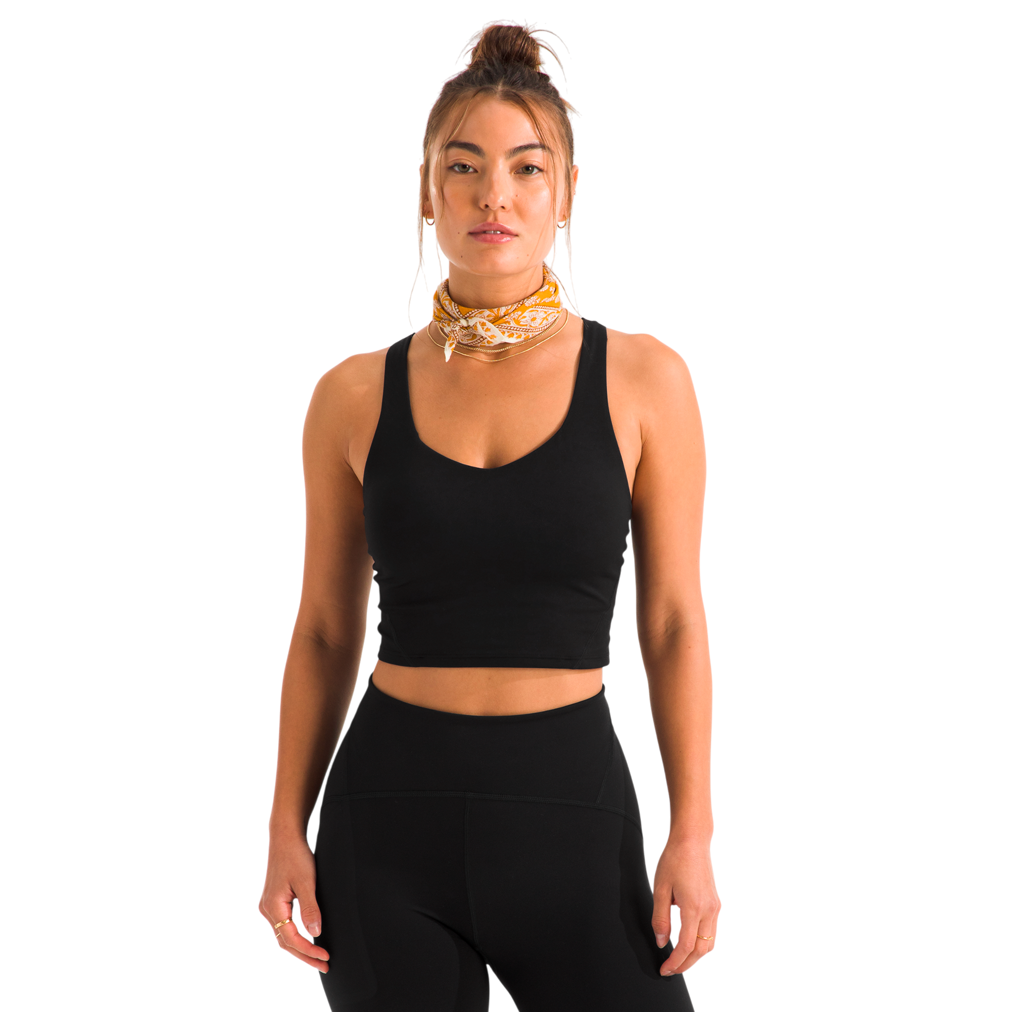 Top deportivo Jaida para mujer color negro