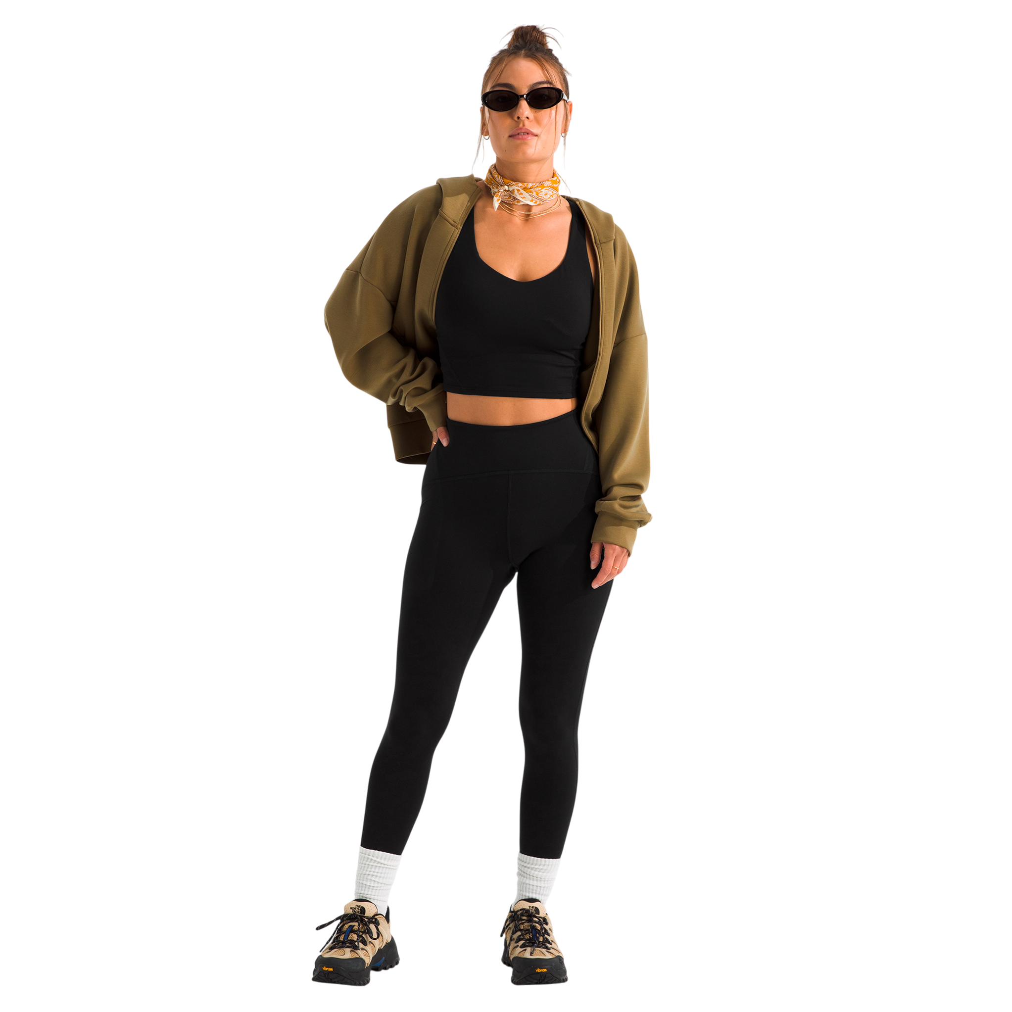 Top deportivo Jaida para mujer color negro