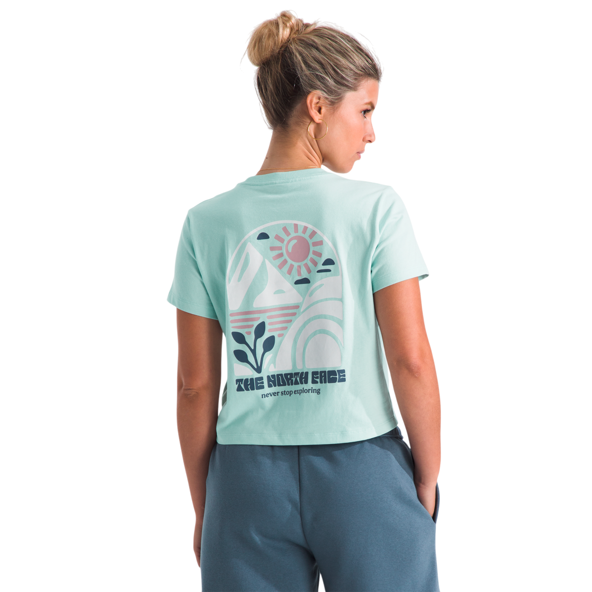 Camiseta Suncutesse para mujer color menta
