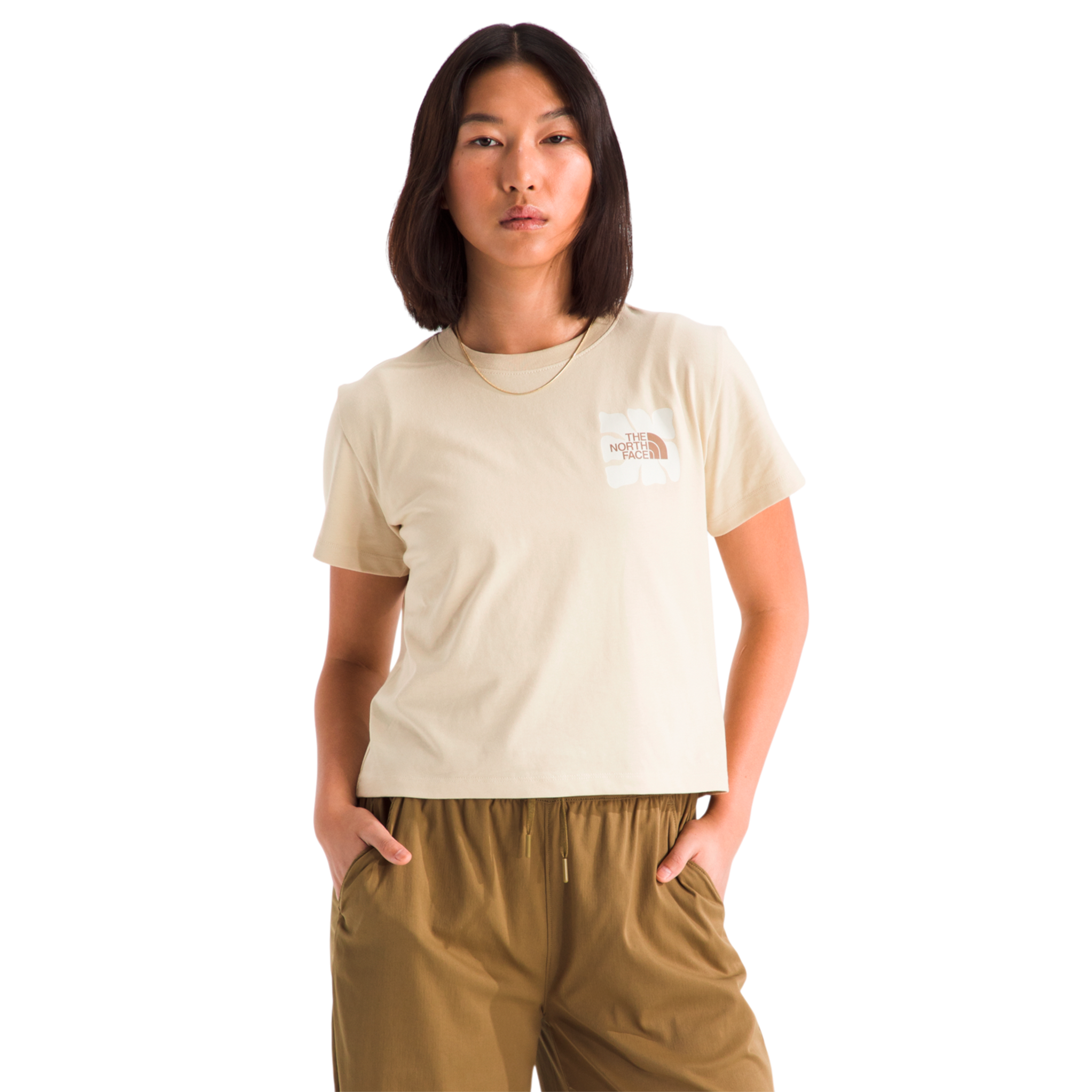 Camiseta Suncutesse para mujer color beige