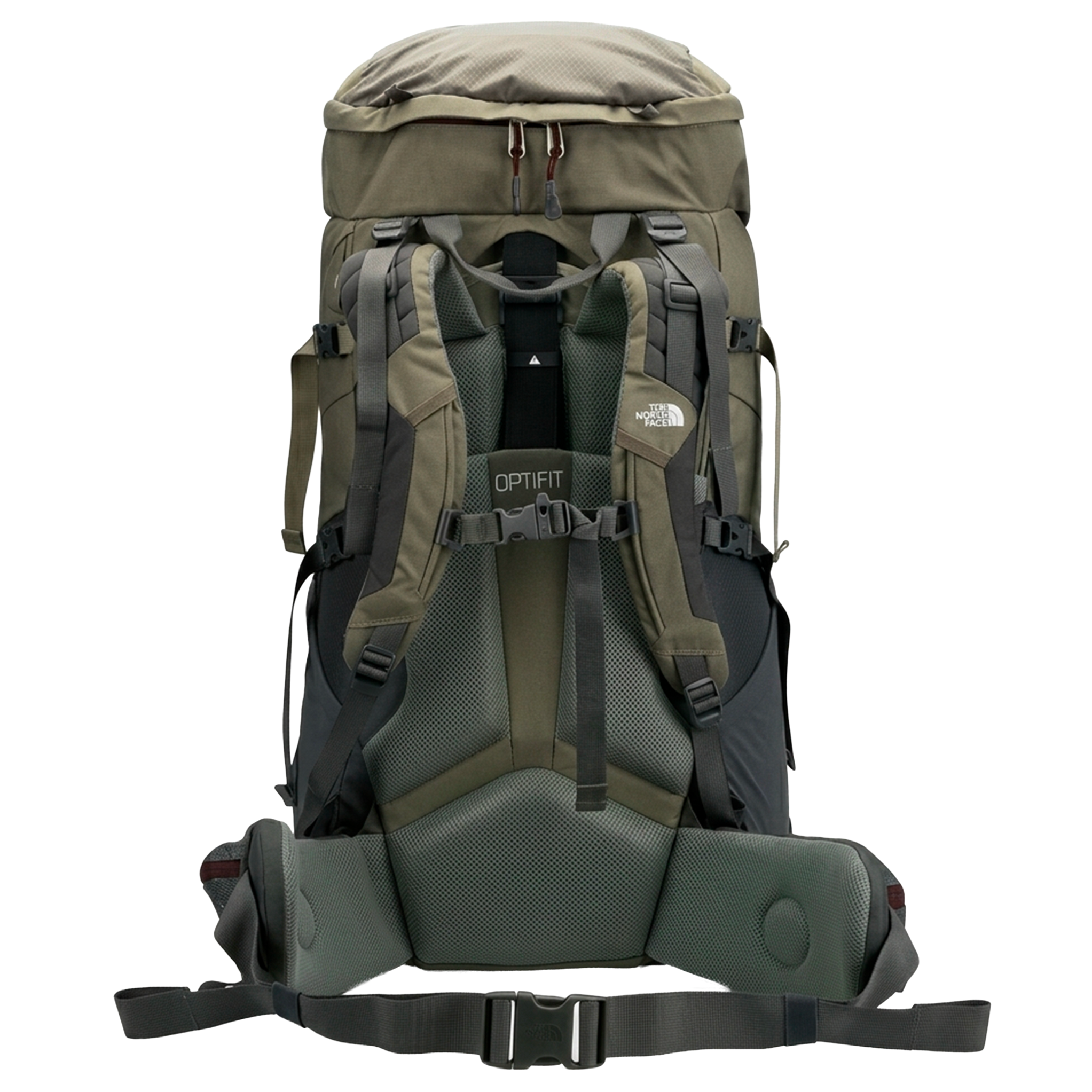 Mochila Terra 65 unisex color gris
