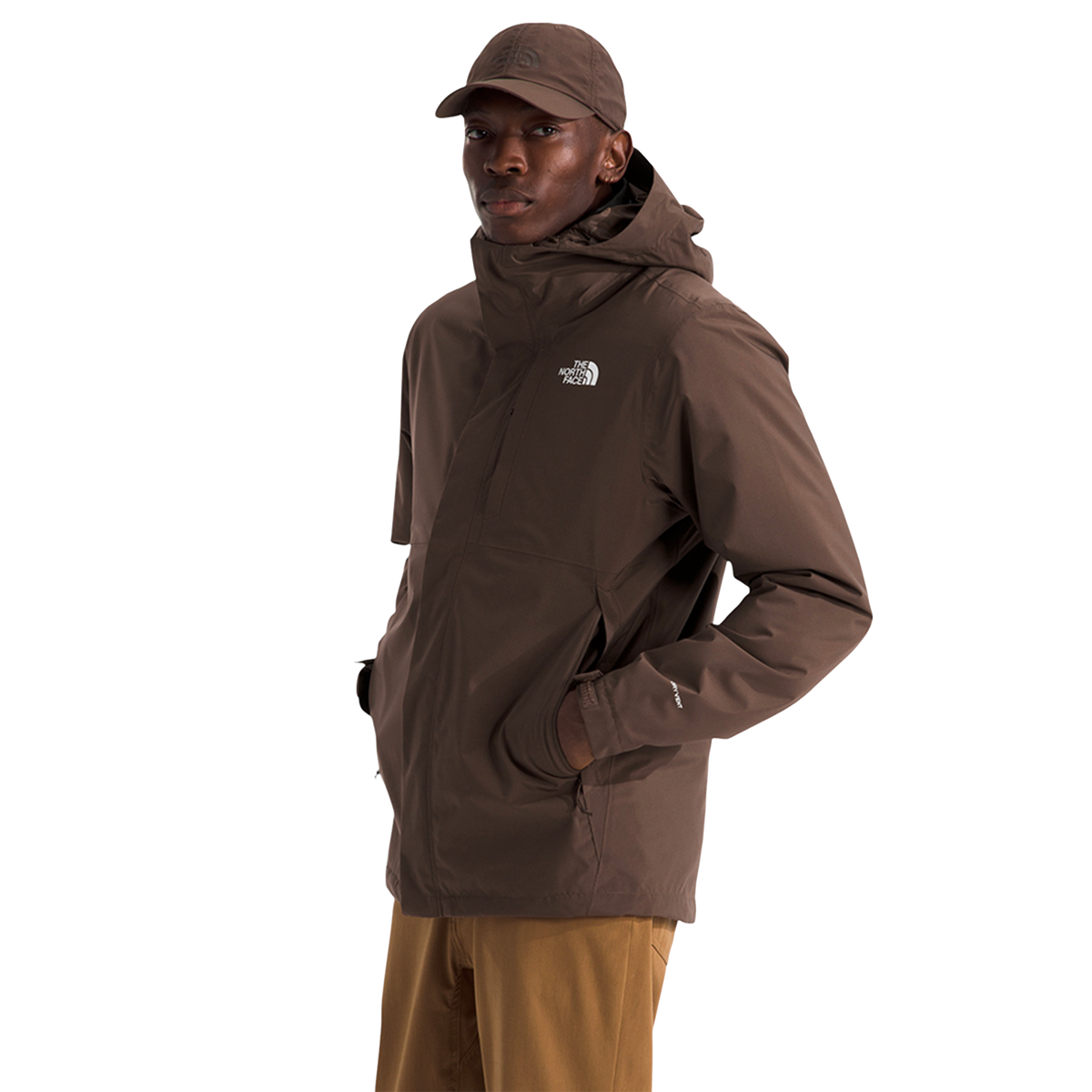 CHAQUETA TRICLIMATE CARTO PARA HOMBRE COLOR CAFE