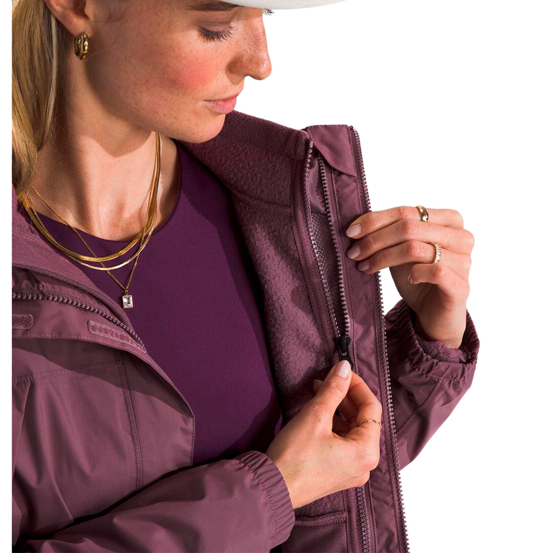 CHAQUETA TRICLIMATE  ANTORA PARA MUJER COLOR MORADO