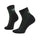 Calcetines Hiking Quarter unisex color negro