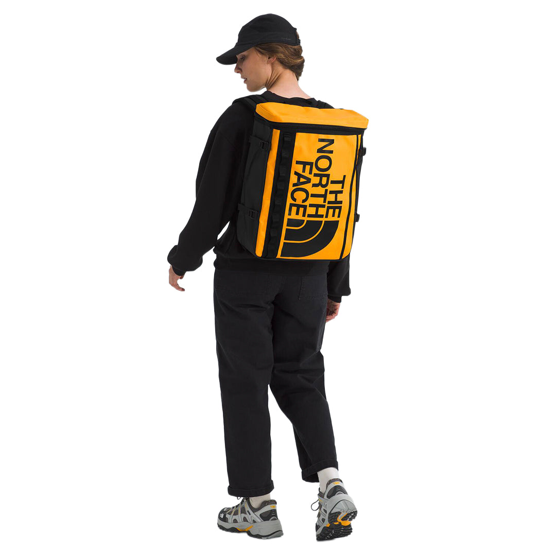 Mochila Base Camp Fuse unisex color amarillo