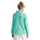 Chaqueta impermeable Antora Rain para mujer color menta