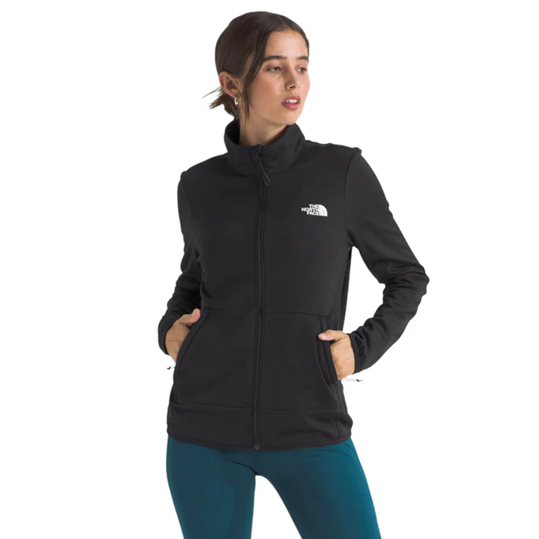Sudadera Canyonl Full Zip para mujer color negro