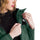 Chaqueta fleece Antora Tri para mujer color verde