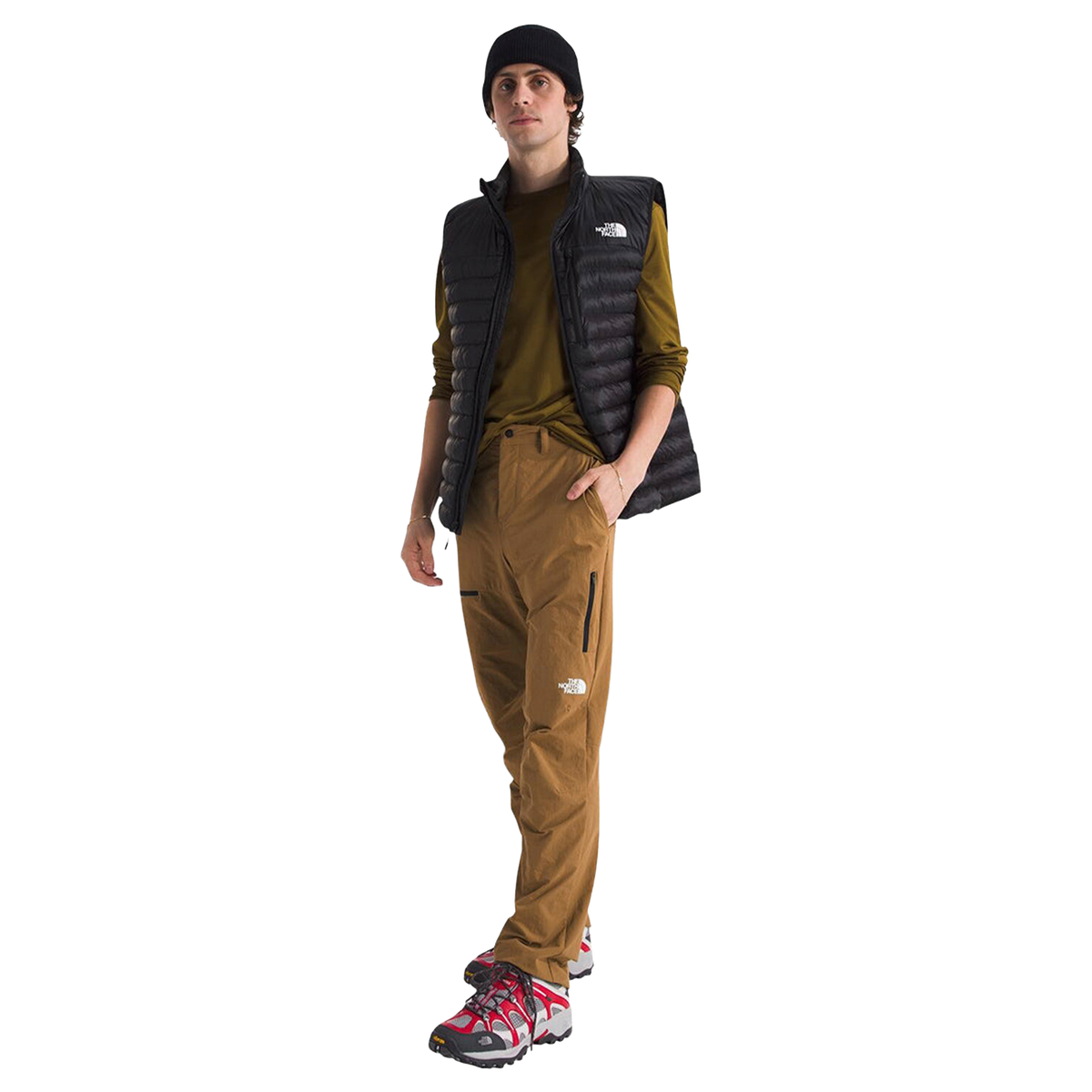 Pantalón Basin para hombre color café