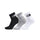 Calcetines Multi Sport Cushion (3 Pack) unisex color negro, gris y blanco