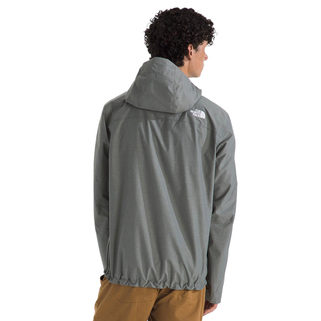 Chaqueta impermeable Venture 2 para hombre color gris