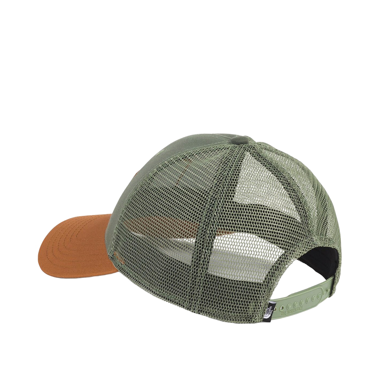 Gorra Mudder Trucker para unisex color verde y anaranjado