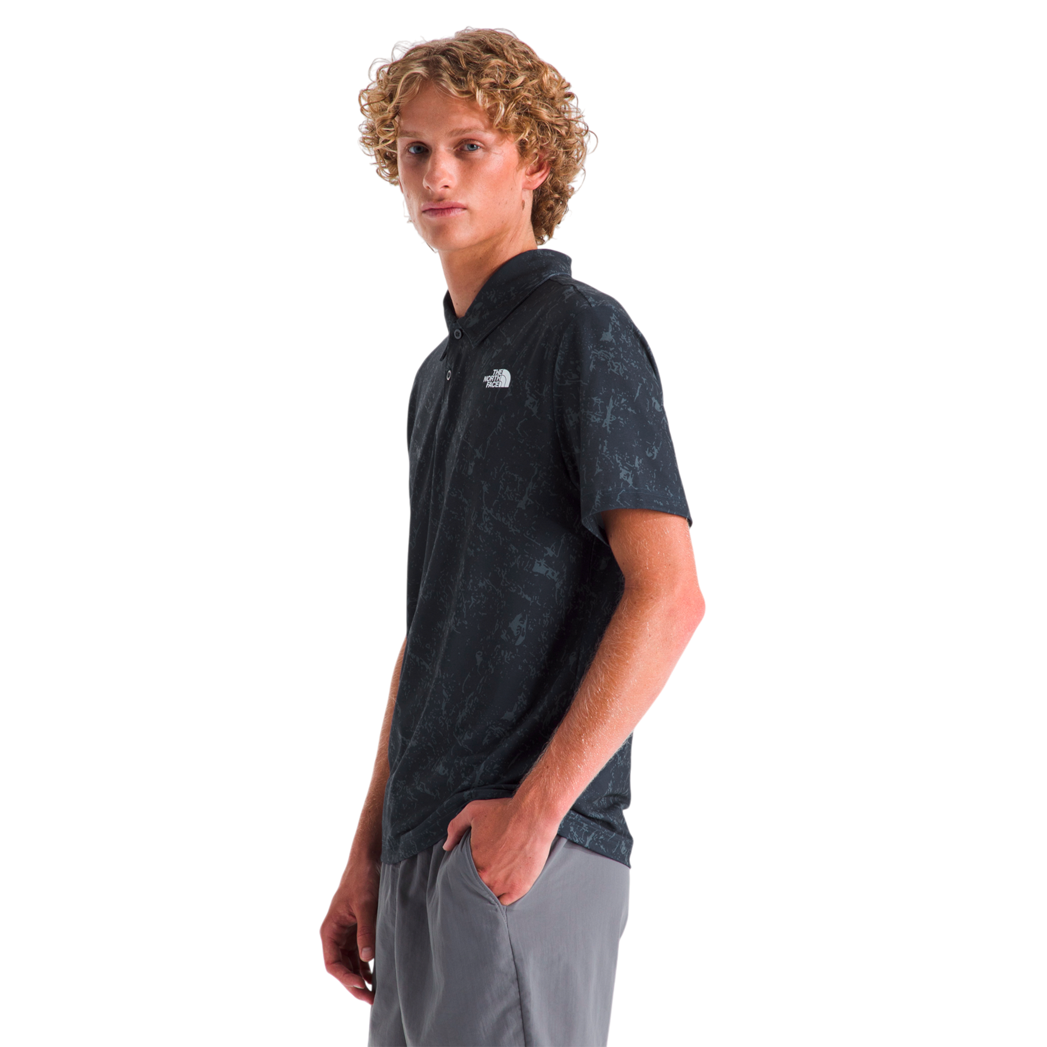 Camisa Adventure para hombre color gris