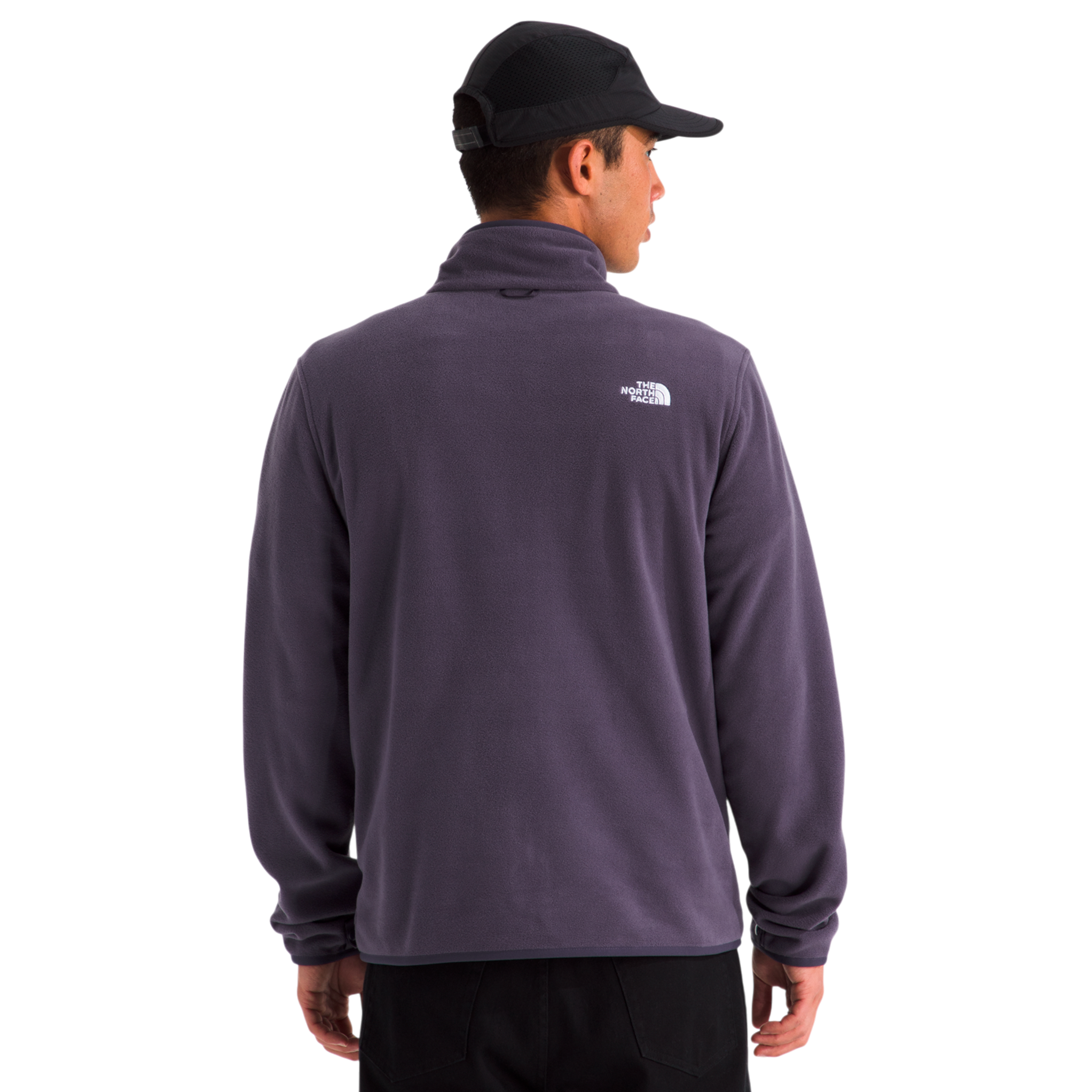 Chaqueta fleece Glacier para hombre color morado