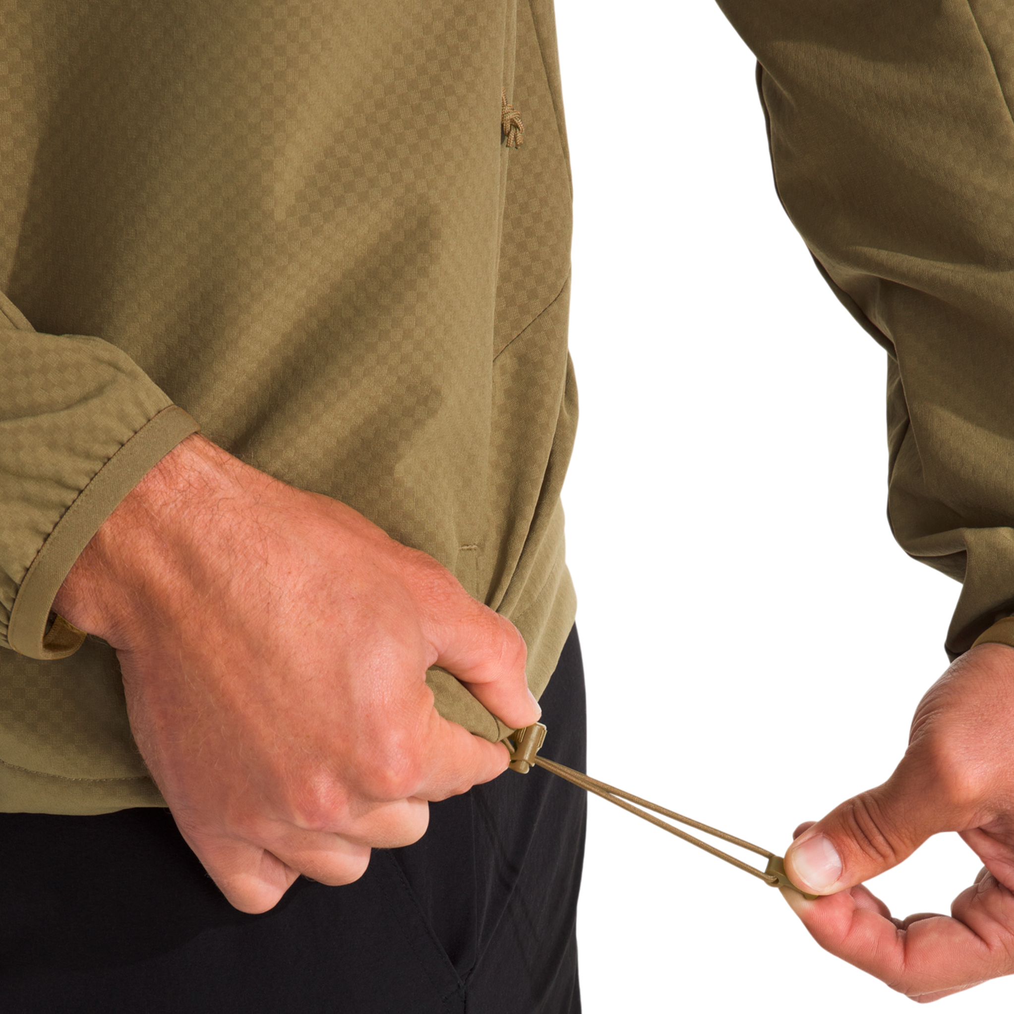 Chaqueta rompeviento Tek Appro para hombre color verde