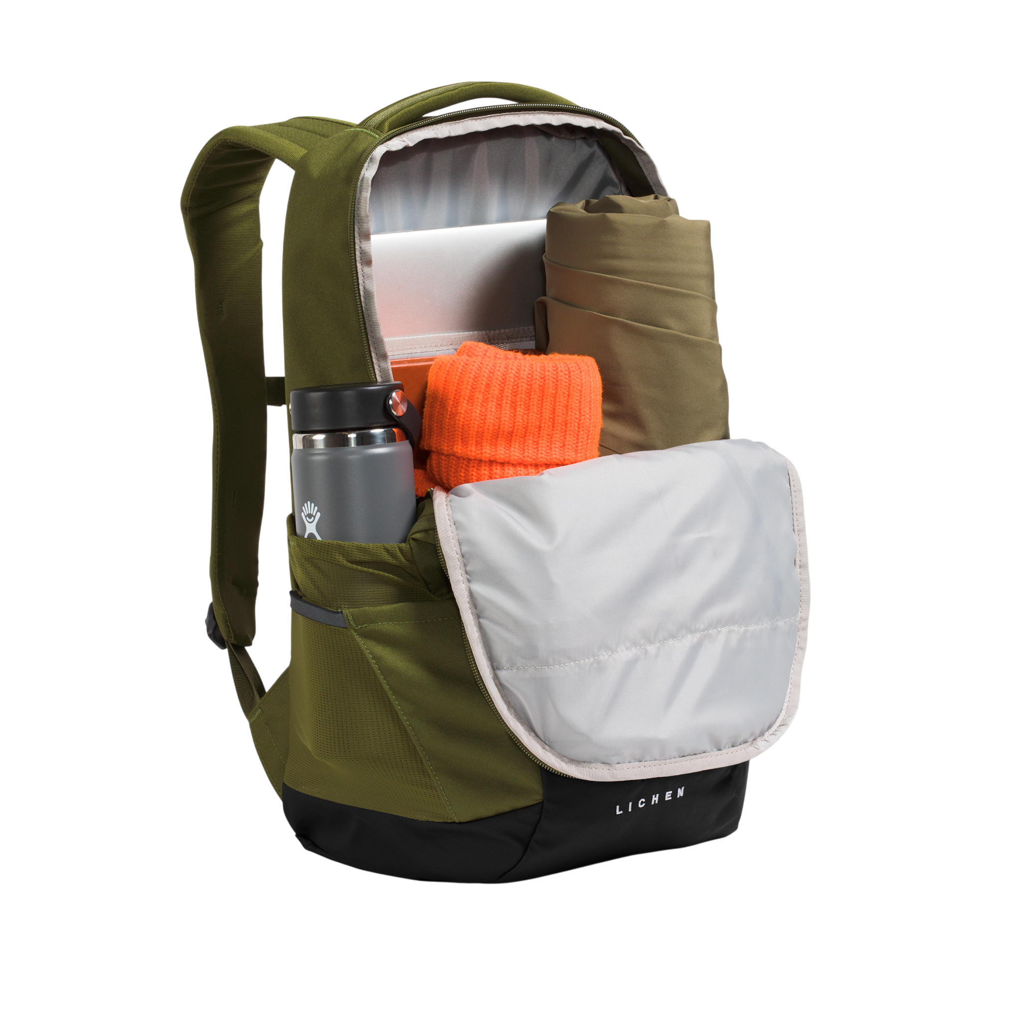 Mochila Lichen unisex color verde