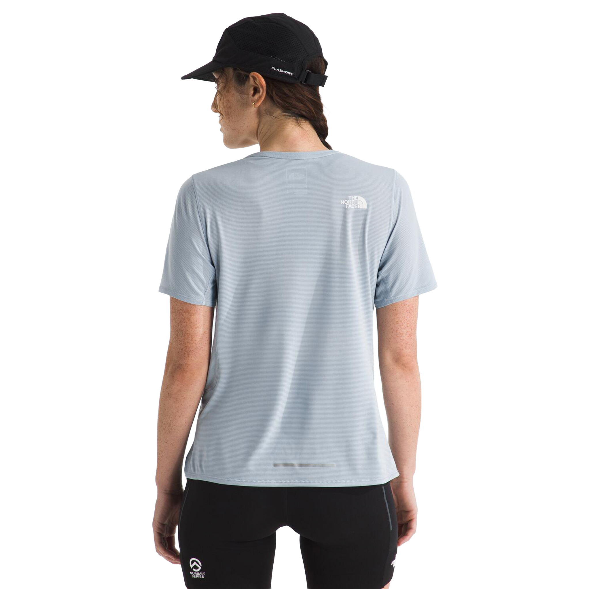 Camiseta Summit para mujer color gris