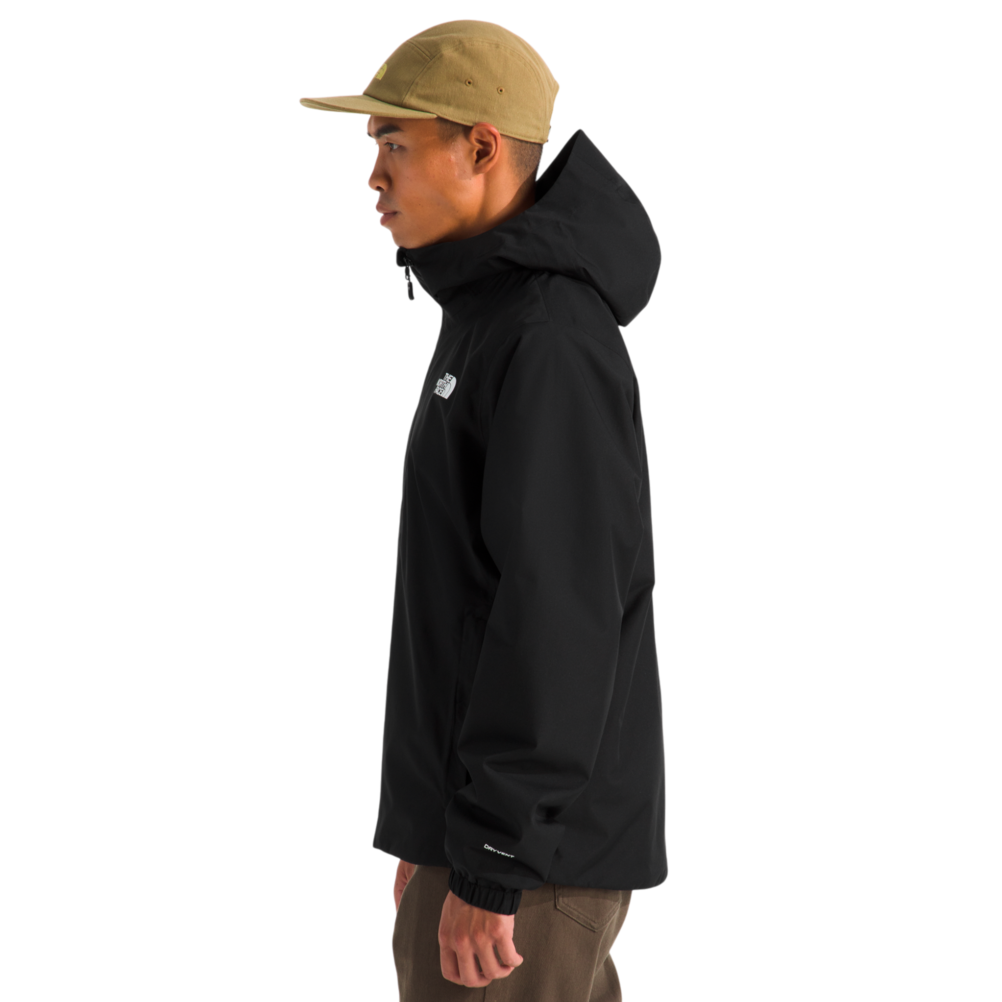 Chaqueta impermeable Quest Mo para hombre color negro