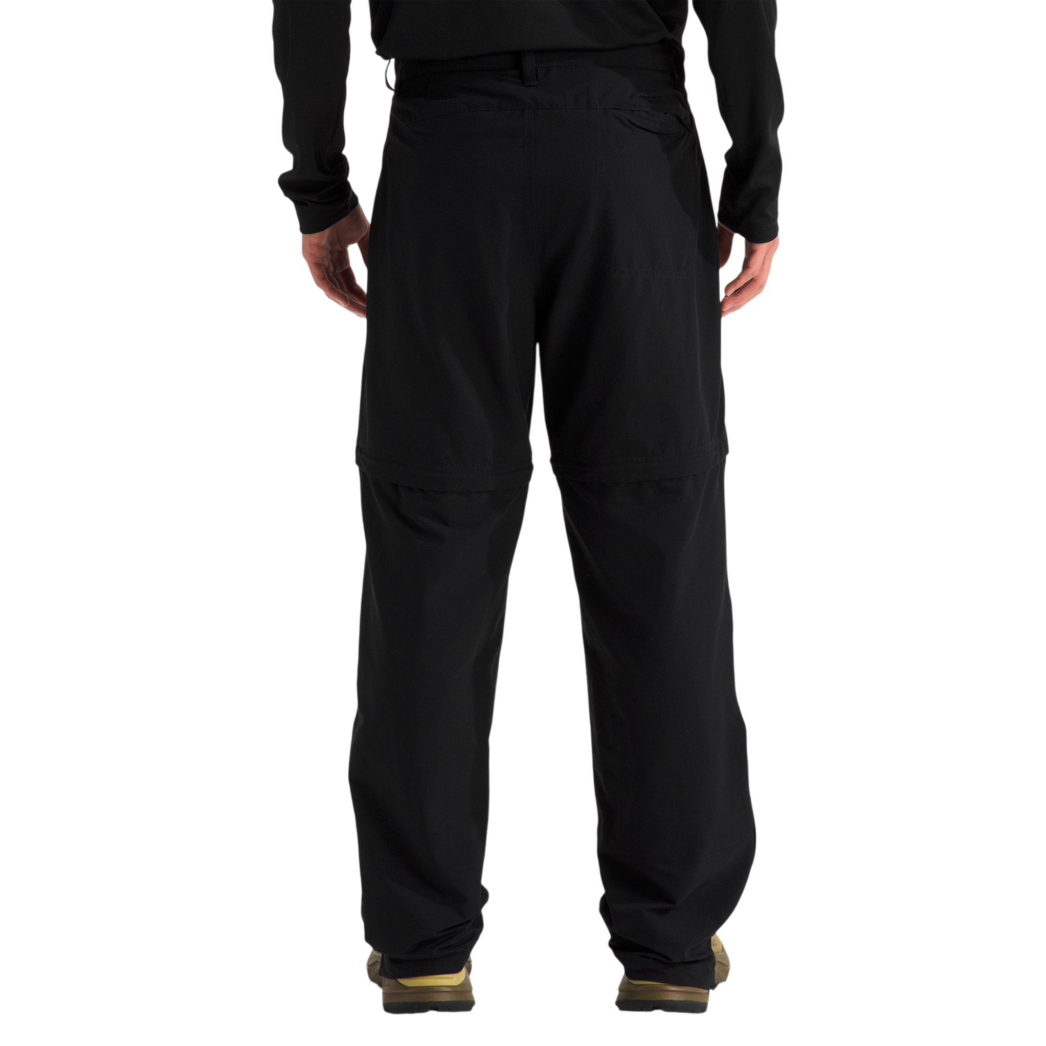 Pantalón convertible Basin para hombre color negro