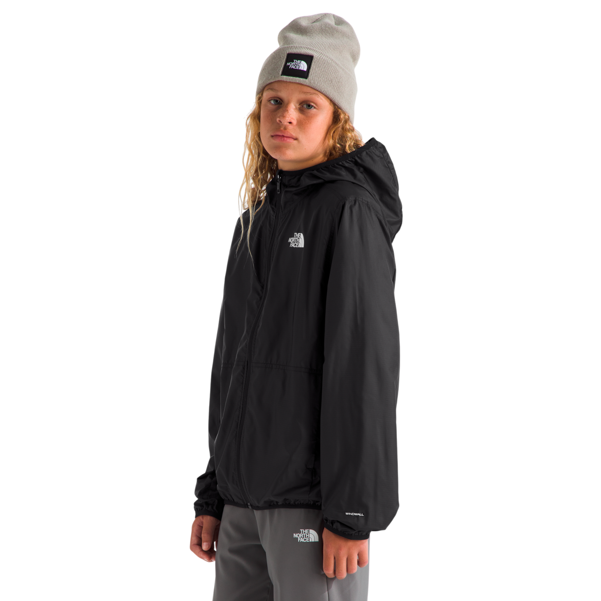 Chaqueta rompeviento Cyclo para niño color negro