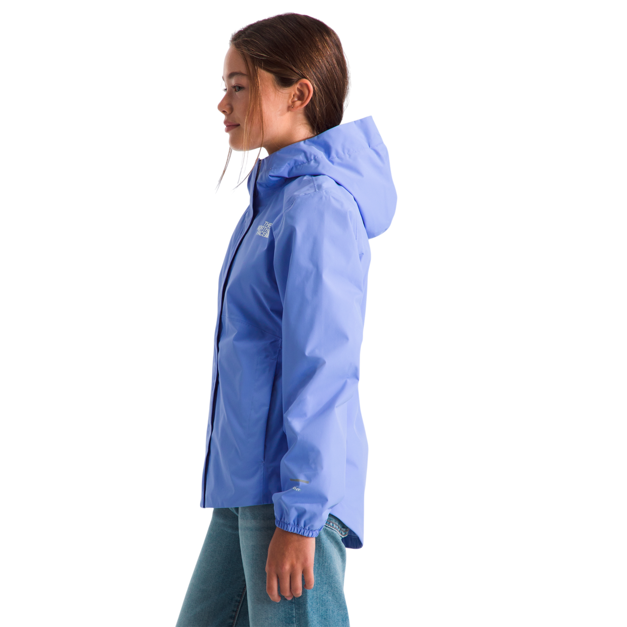 Chaqueta impermeable Antora para niña color lila