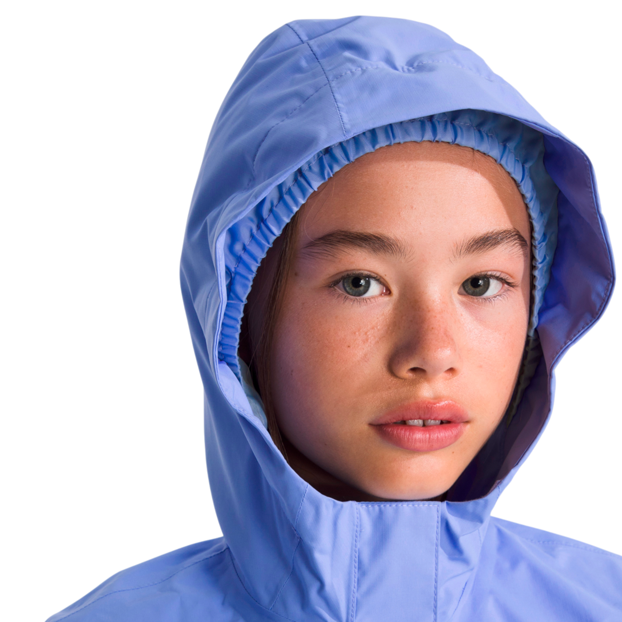 Chaqueta impermeable Antora para niña color lila