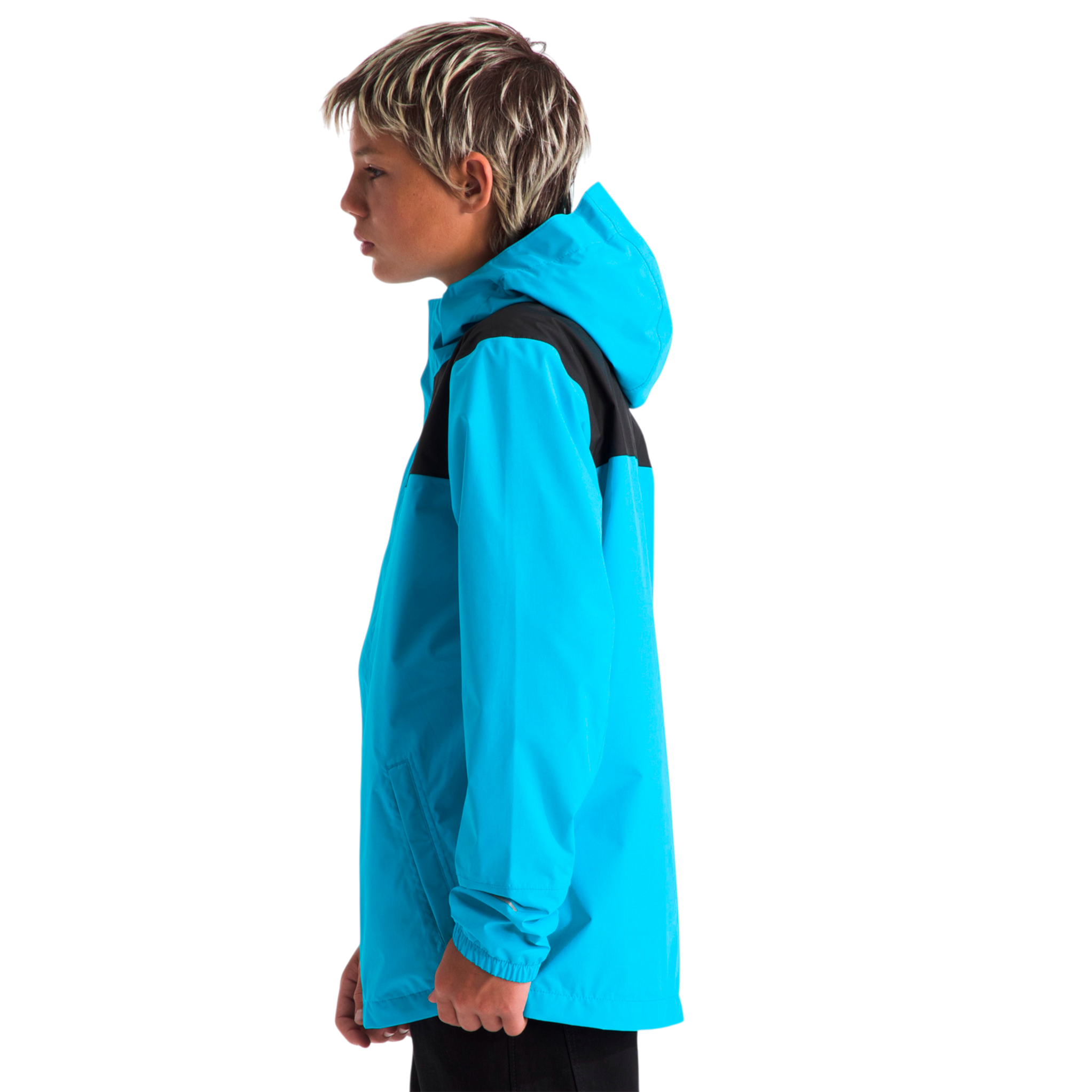 Chaqueta impermeable Antora para niño color aqua