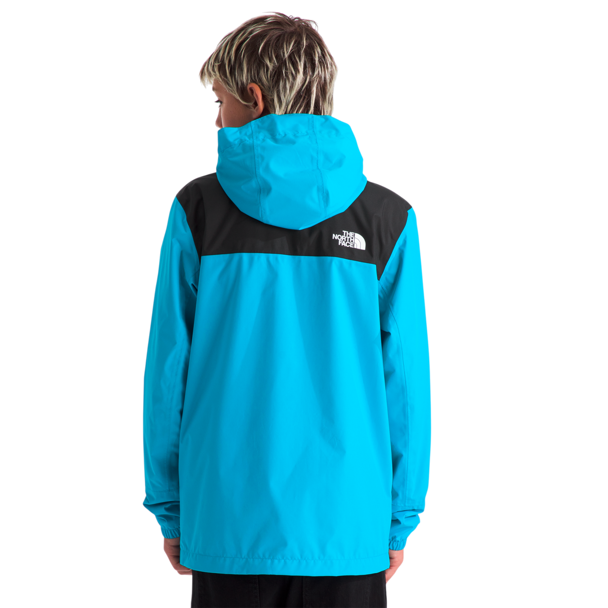 Chaqueta impermeable Antora para niño color aqua