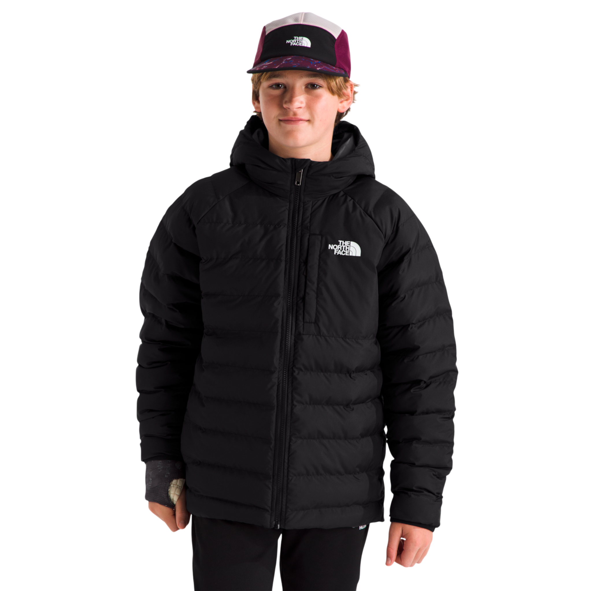 Chaqueta térmica Reversible para niño color negro