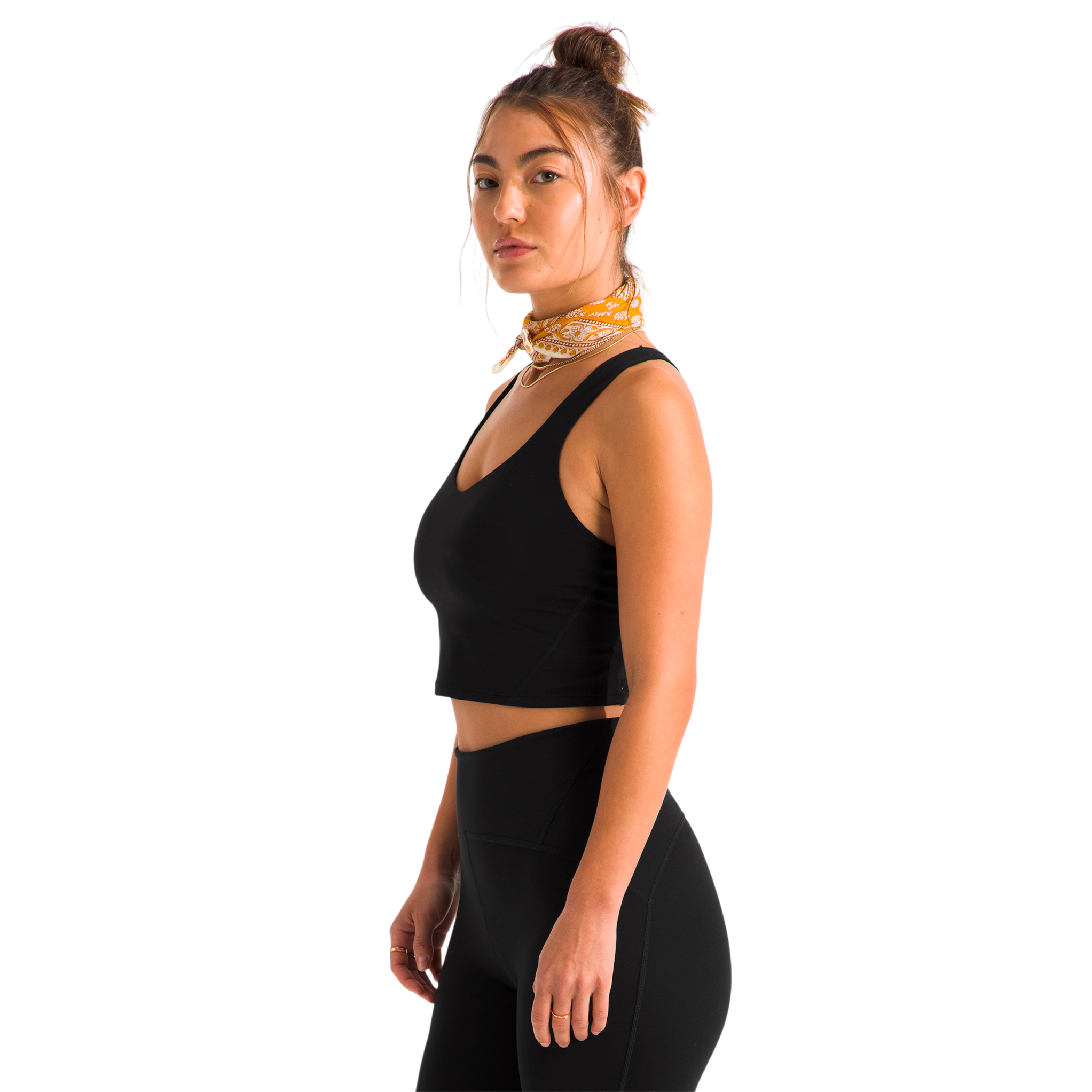 Top deportivo Jaida para mujer color negro